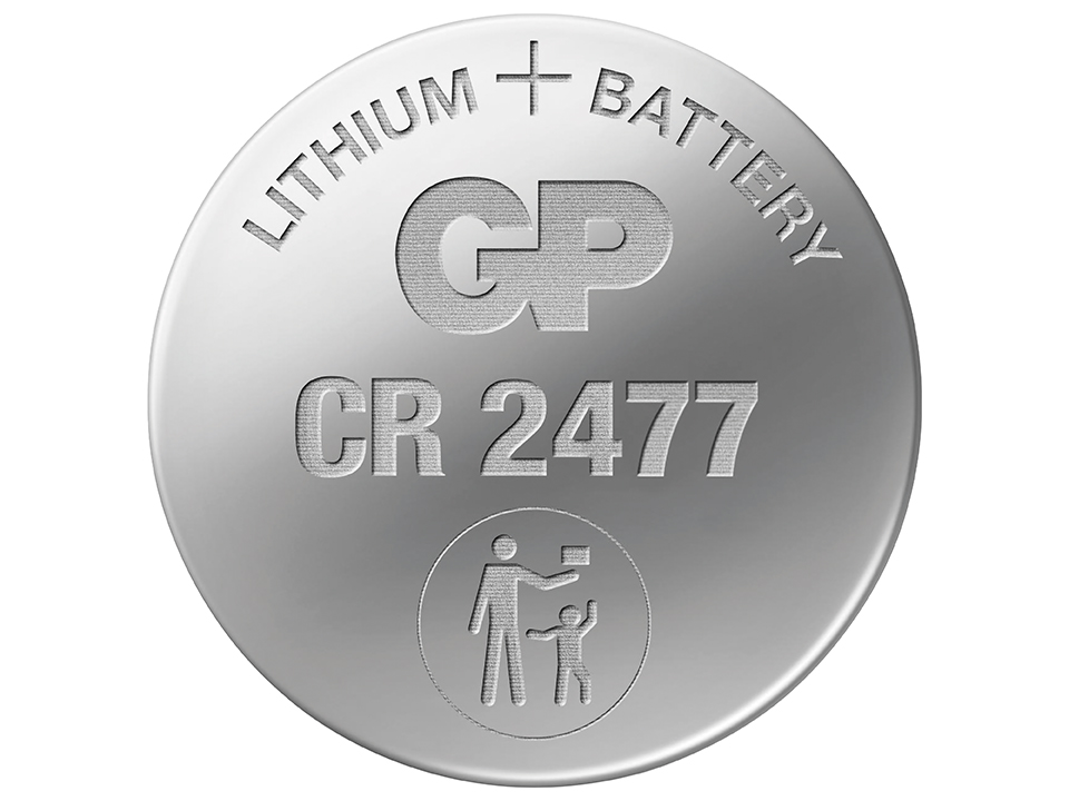 GP Lithium-Knopfzelle CR2477, 3V