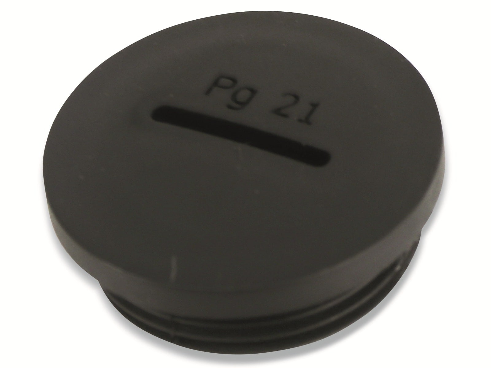 KSS Verschlussschraube, PG, PG-21, schwarz