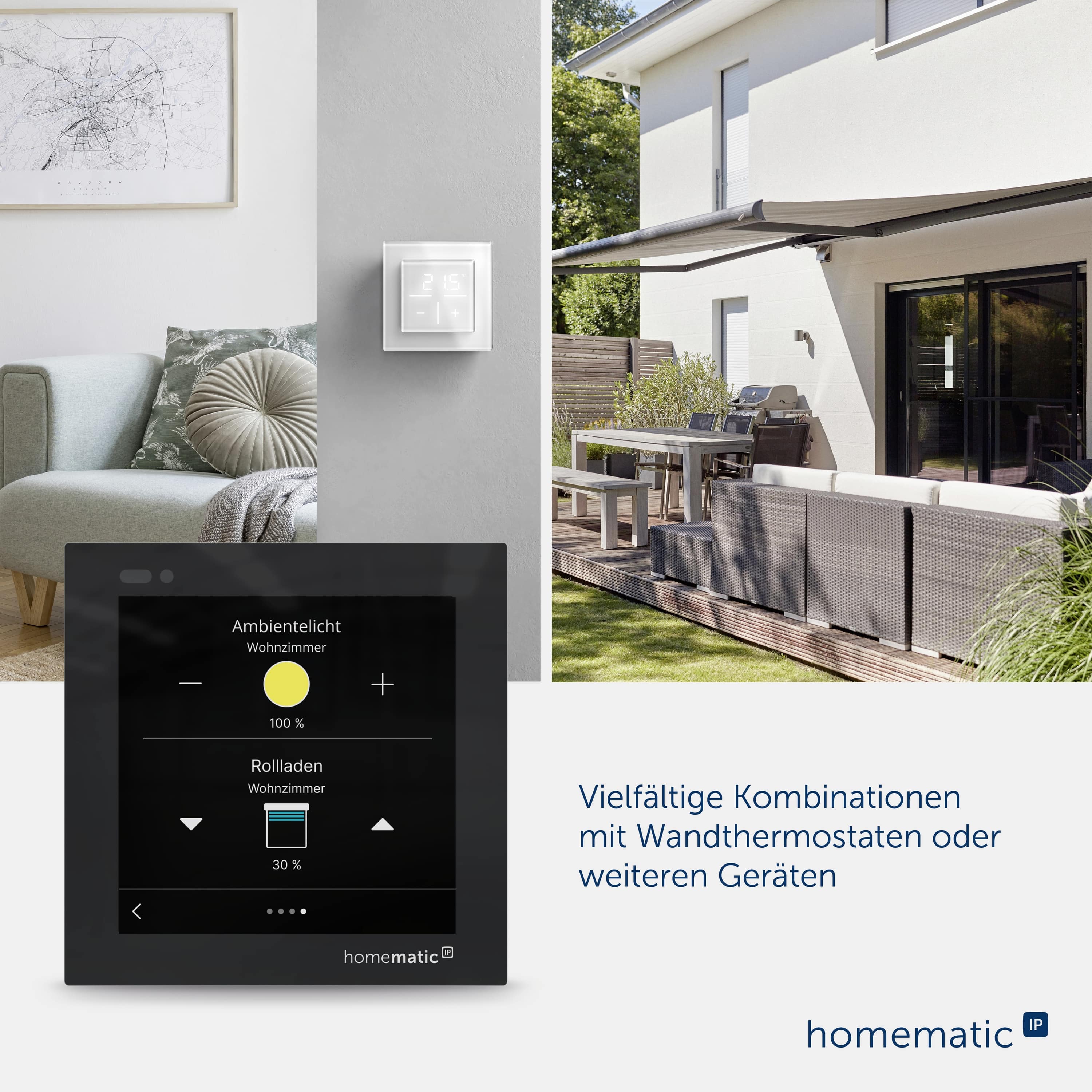 HOMEMATIC IP 161937A0, Glasdisplay plus HOMEMATIC IP 161937A0, Glasdisplay plus