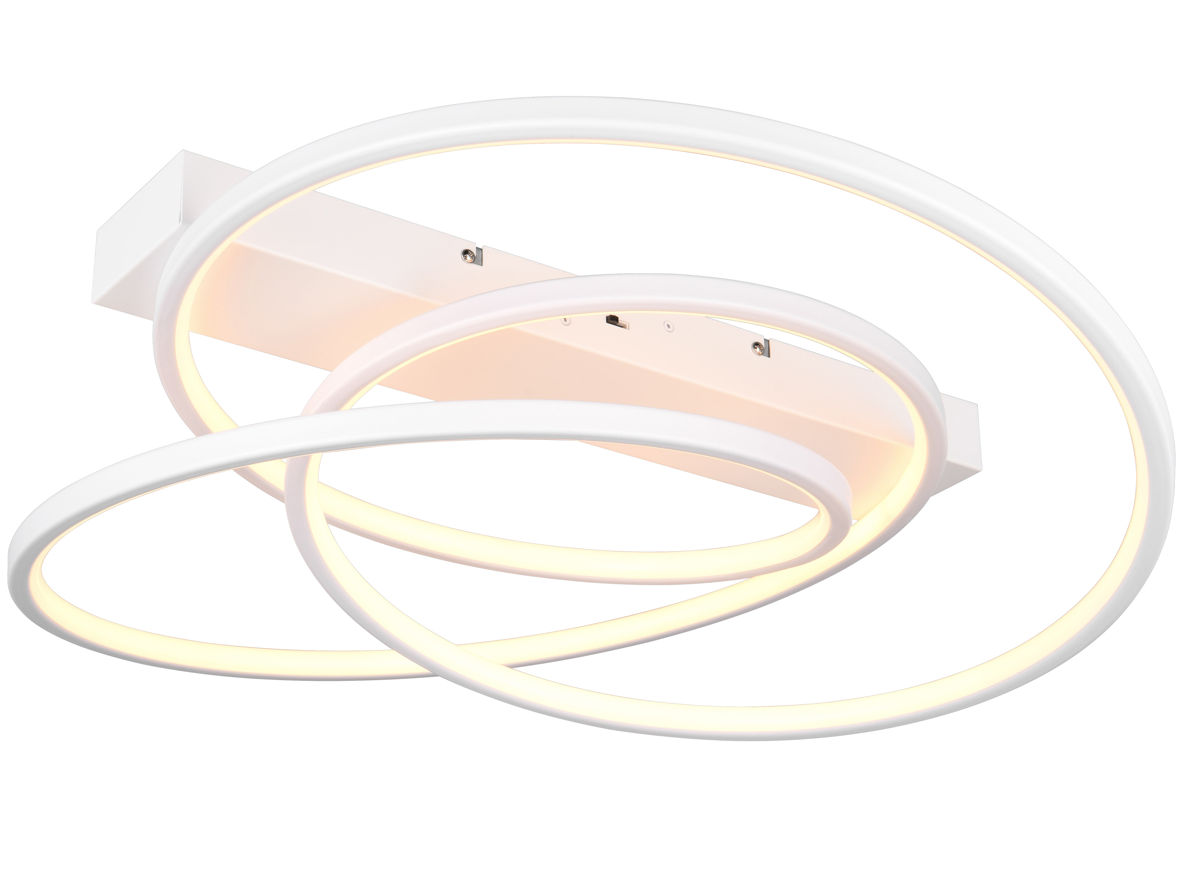 TRIO LED-Deckenleuchte Darvin 649110131 weiß, 34 W, 4500 lm, CCT