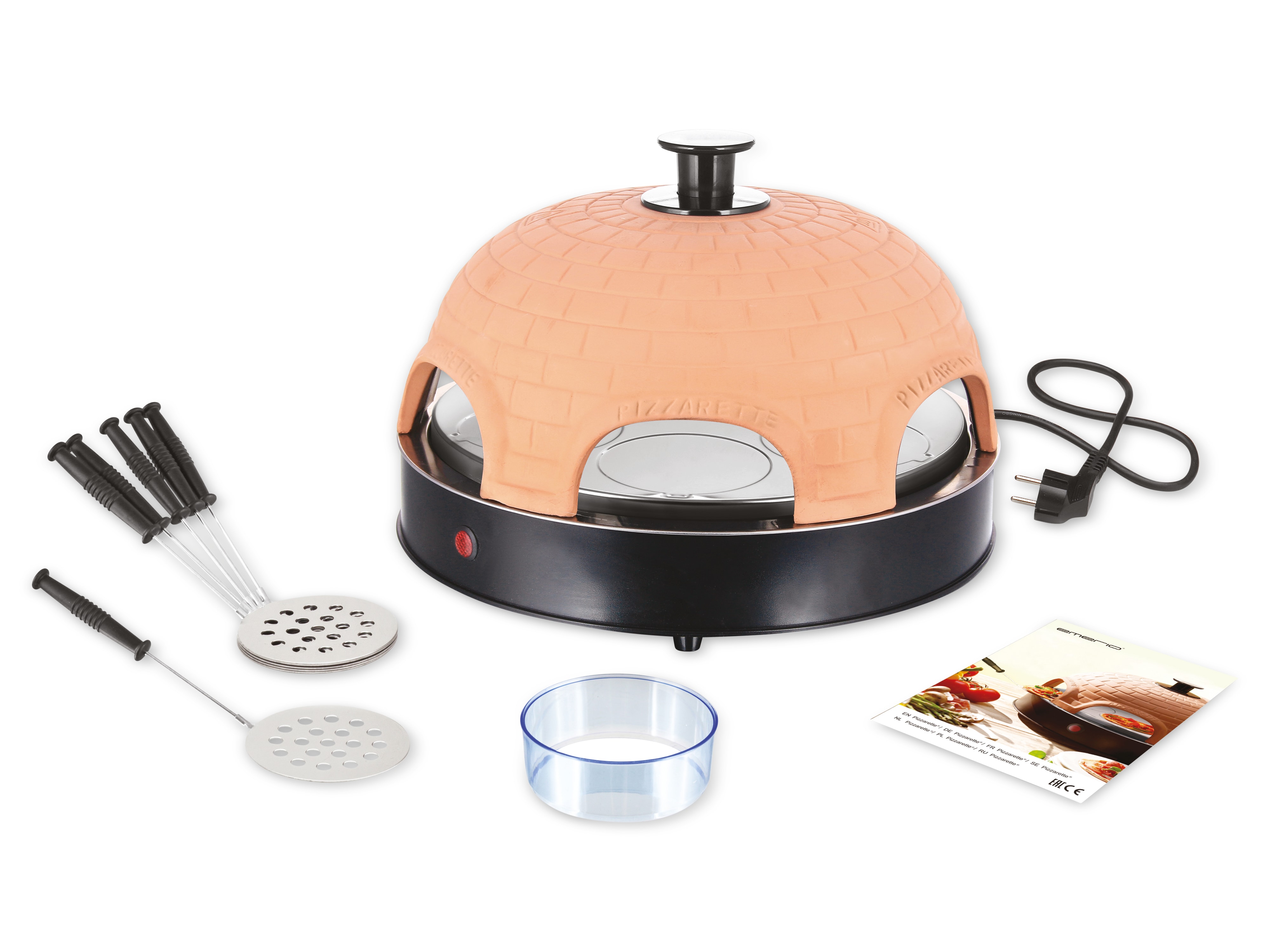 EMERIO Pizza Ofen PO-115984, 1200 W EMERIO Pizza Ofen PO-115984, 1200 W
