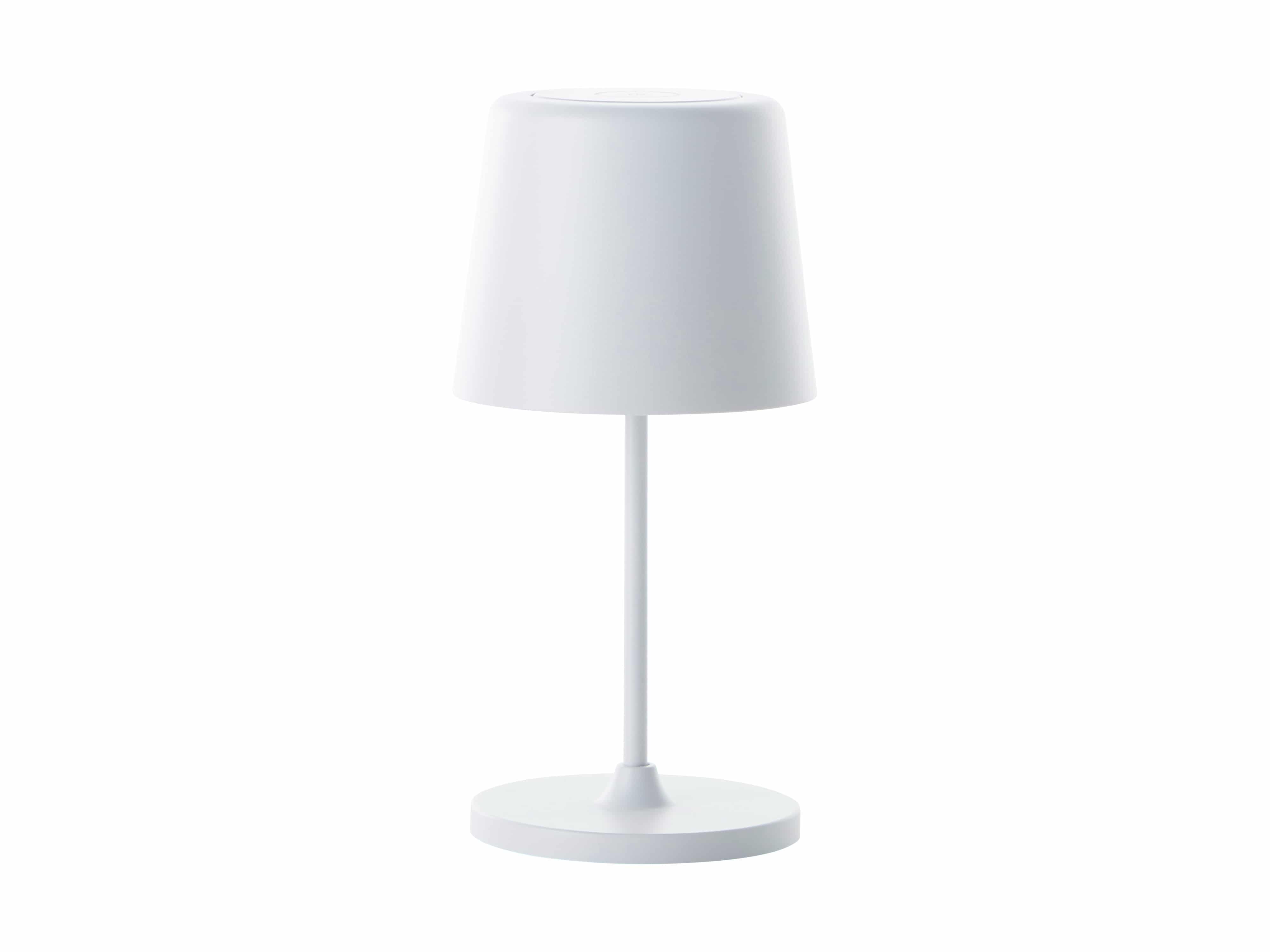 BRILLIANT LED-Akku-Tischleuchte Kaami, 2 W, 310 lm, 3000 K, weiß, 2er Set