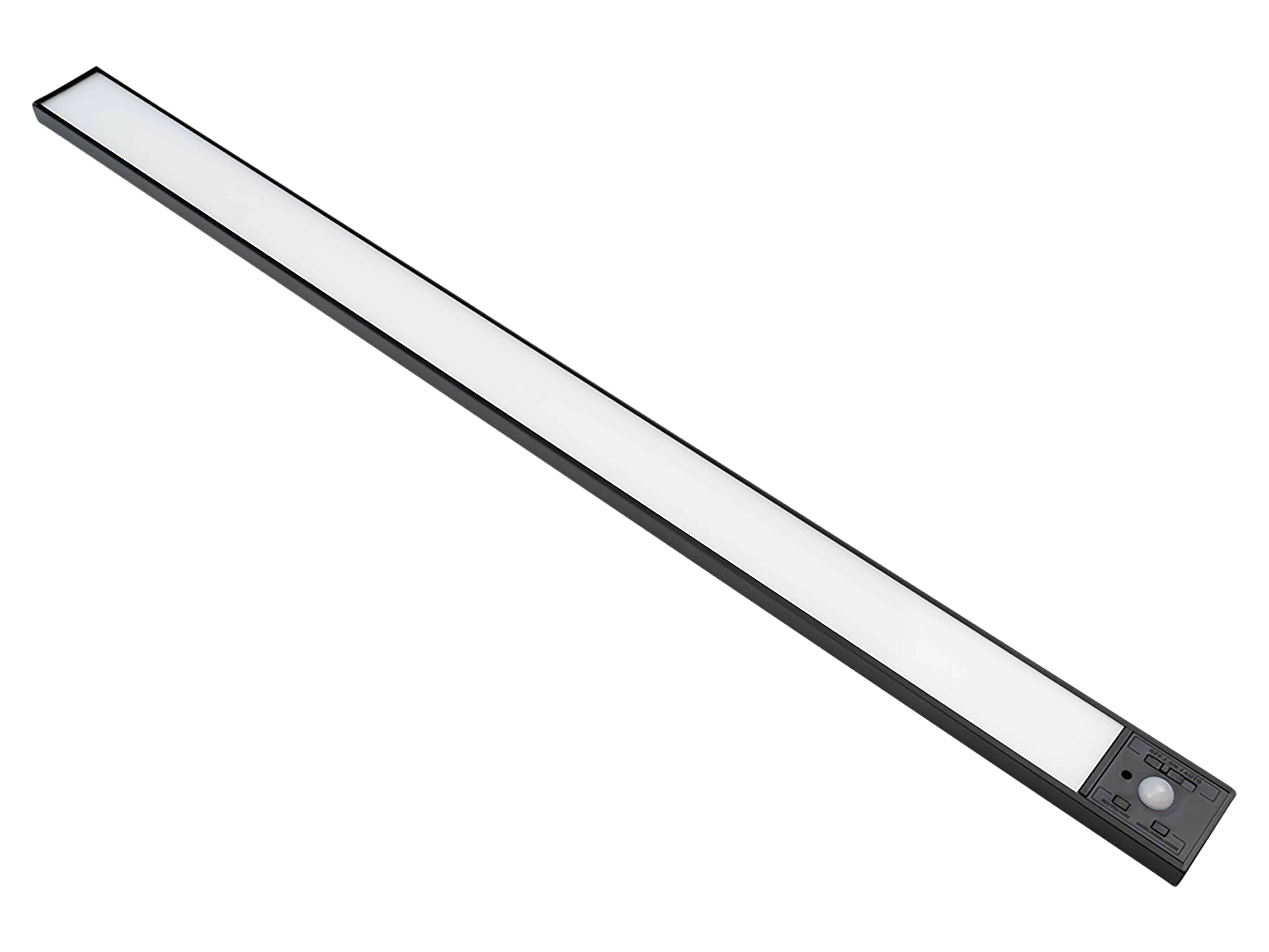 LUXULA LED-Schrankleuchte mit Bewegungsmelder, 4,07W, 140lm, CCT, IP20, schwarz, 60cm LUXULA LED-Schrankleuchte mit Bewegungsmelder, 4,07W, 1650lm, CCT, IP20, schwarz, 60cm