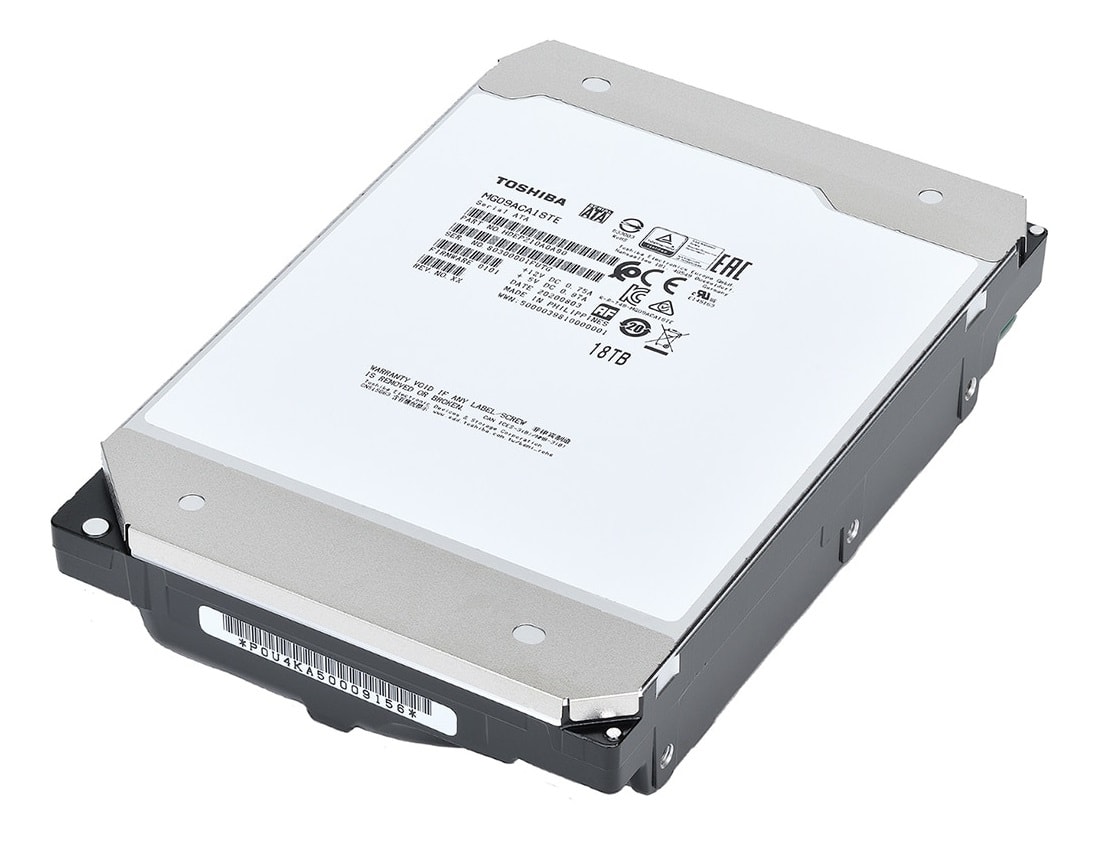 TOSHIBA Festplatte Enterprise, 8.9 cm (3.5 "), 18 TB, SATA3, 7200 RPM, 512 MB, intern bulk