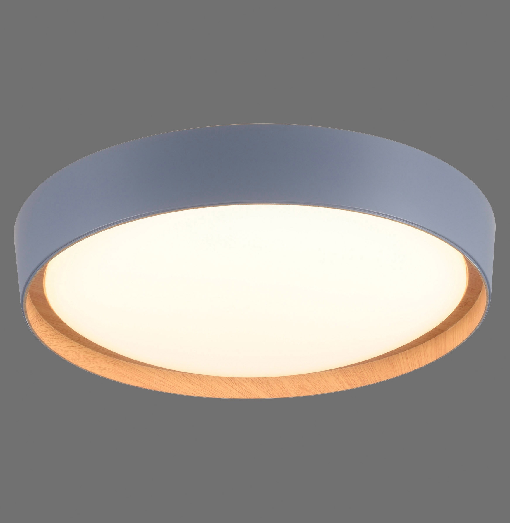JUST LIGHT LED-Deckenleuchte 14347-15 grau, 29 W, 3400 lm, 3000 K JUST LIGHT LED-Deckenleuchte 14347-15 grau, 29 W, 3400 lm, 3000 K