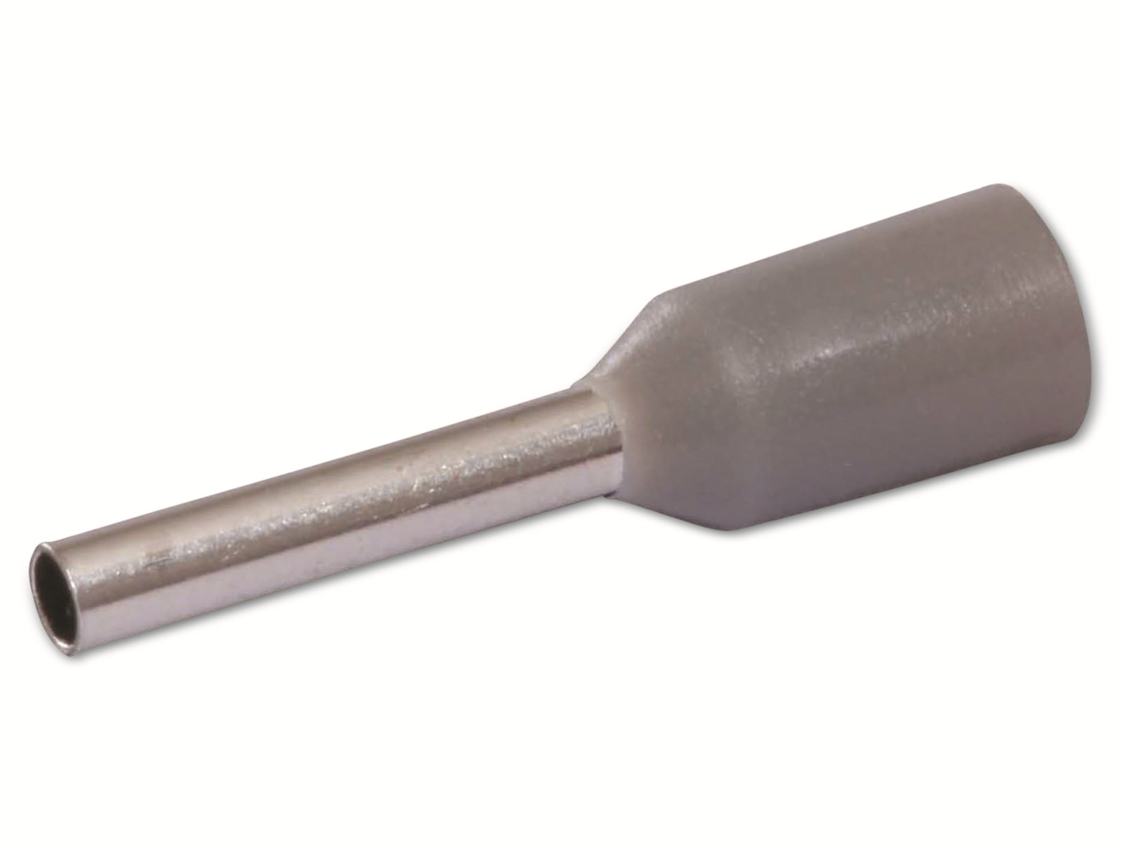 QUADRIOS Aderendhülse 22C426, 0,75 mm², Grau, Teilisoliert, 100 Stück QUADRIOS Aderendhülse, 22C426, 0,75 mm², Grau, Teilisoliert, 100 St.