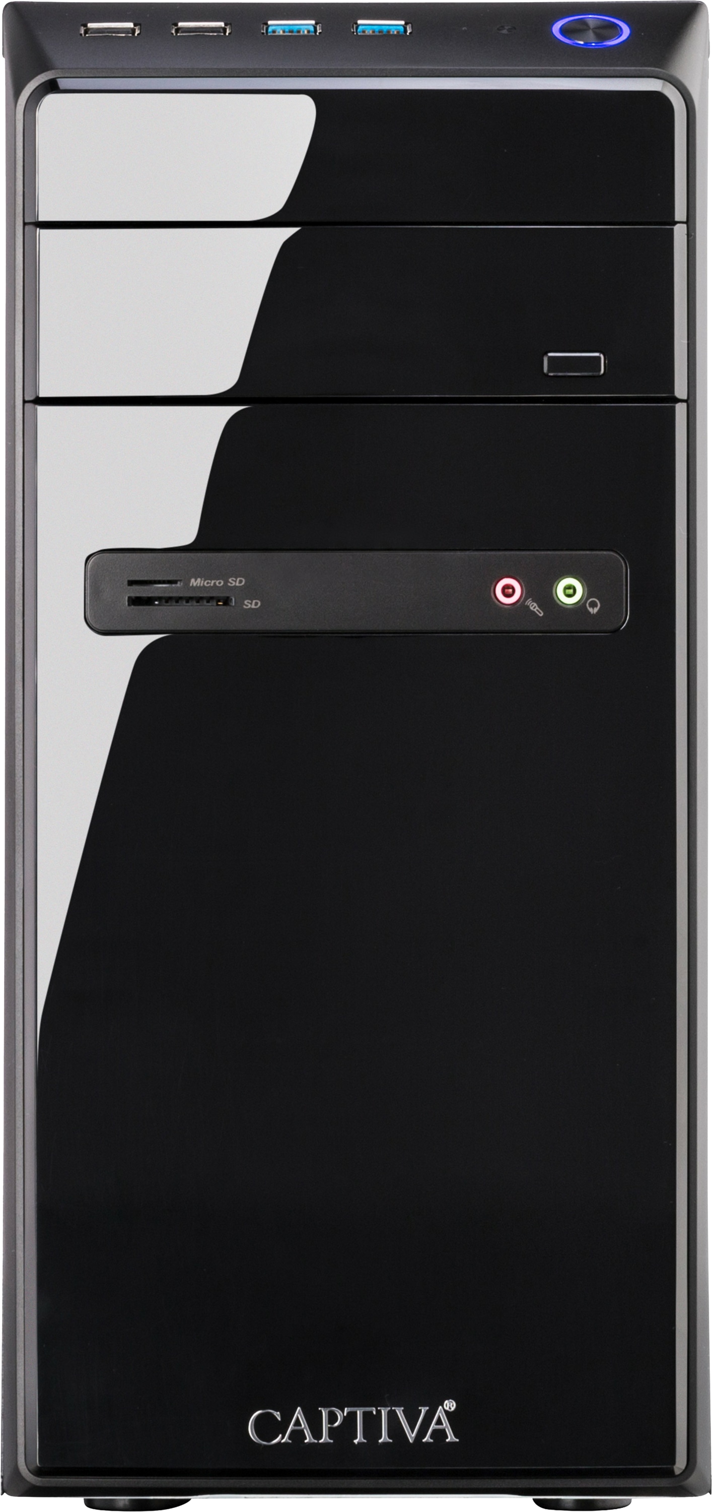 CAPTIVA Desktop-PC Power Starter I84-872 Intel® Core™ i5-12400, 16 GB DDR4, 1 TB M.2 SSD NVME