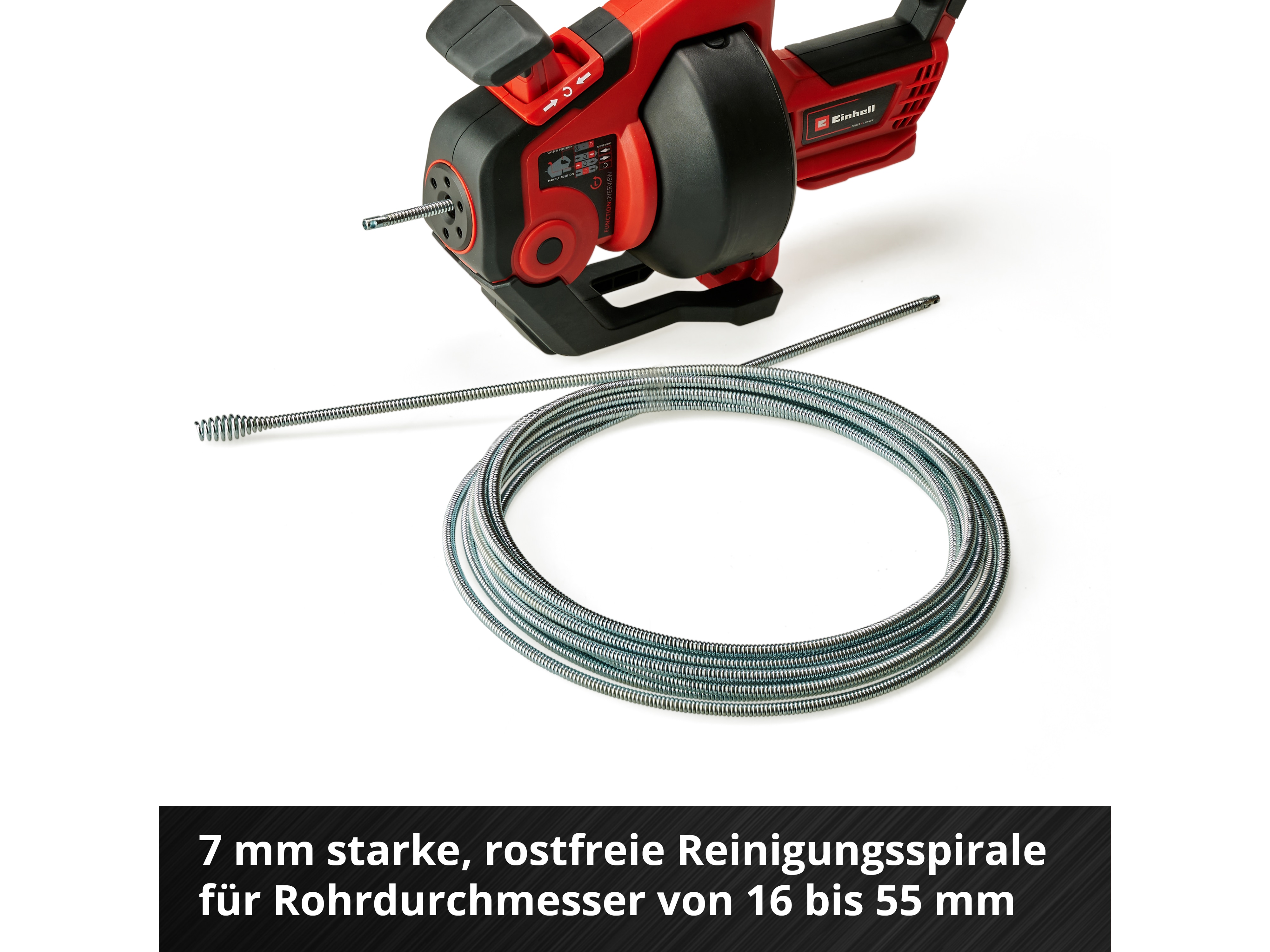 EINHELL Akku-Rohrreiniger TE-DA 18/760 Li Solo