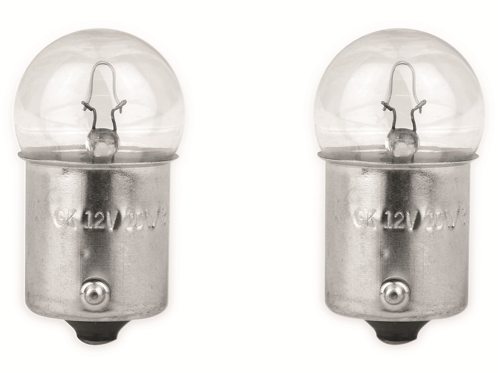 EUFAB KFZ-Glühlampe 12 V, 10 W, BA15S, 2 Stück EUFAB KFZ-Glühlampe 12 V, 10 W, BA15S, 2 Stück