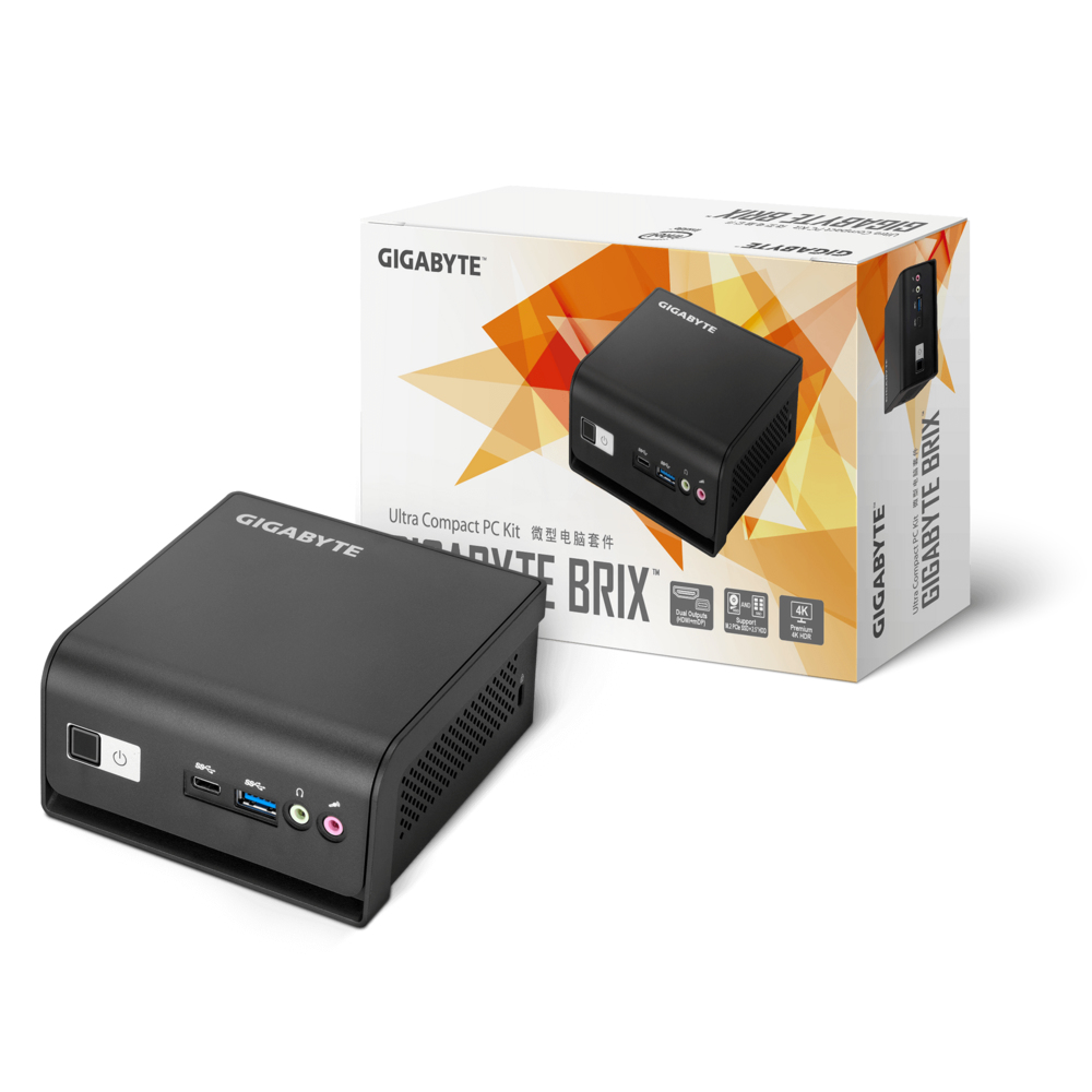 GIGABYTE Ultra Compact mini PC BRIX GB-BMCE-5105 (rev. 1.0)