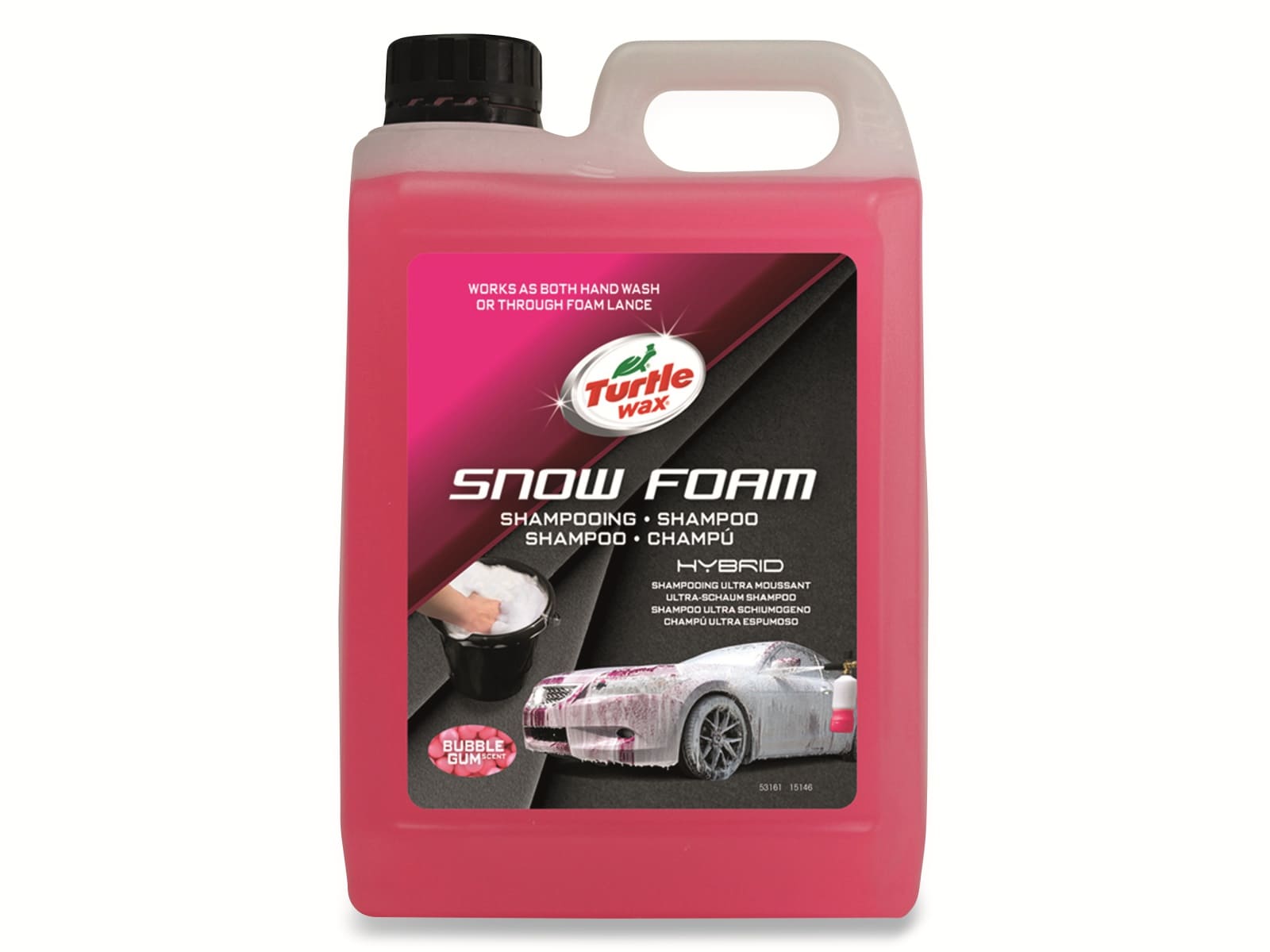 TURTLE WAX Autoshampoo Snow, 2,5 l