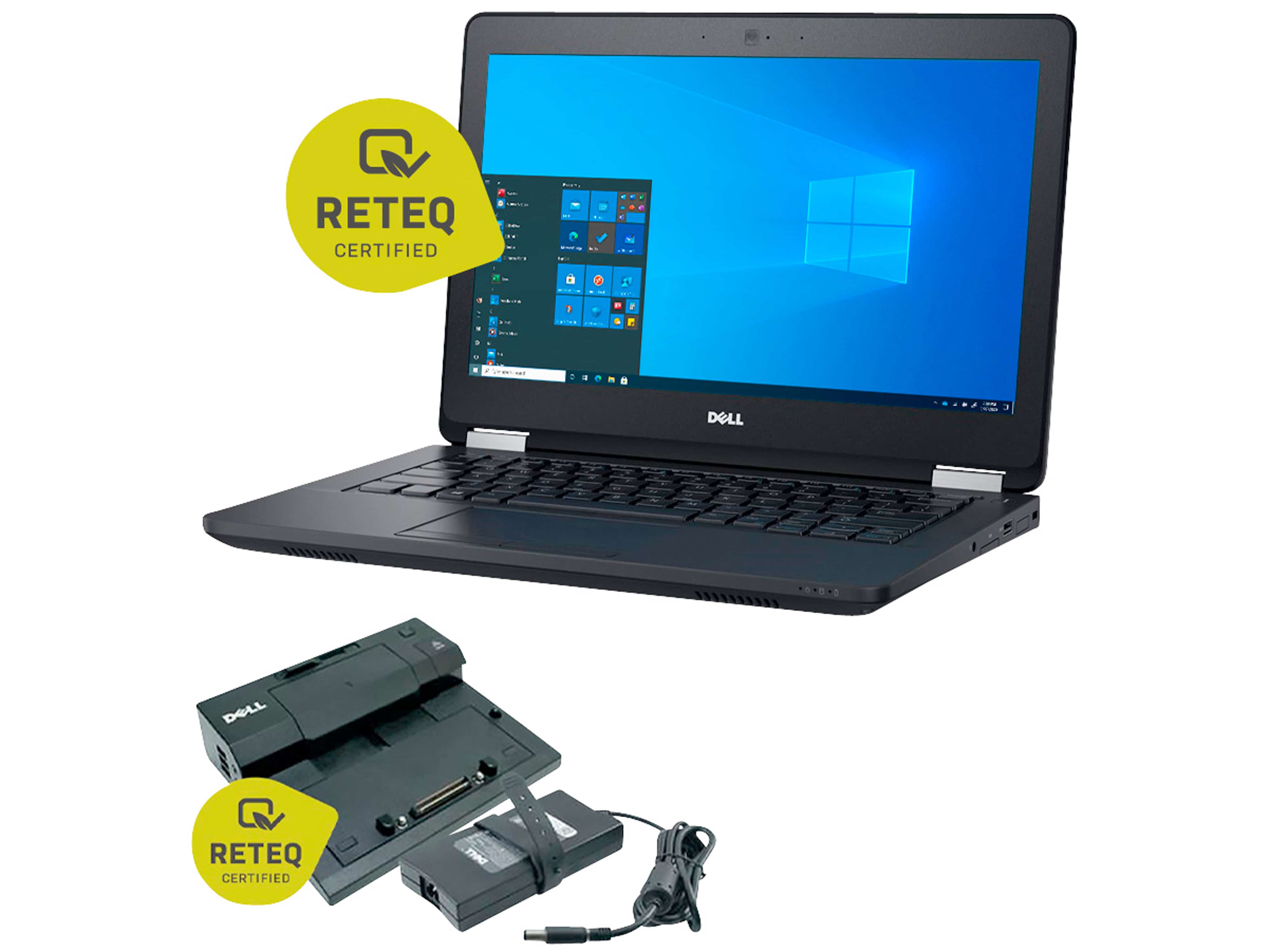 DELL Notebook Latitude E5270, 31,75 cm (12,5"), i7, 8GB, 256 GB, Win10Pro, refurbished