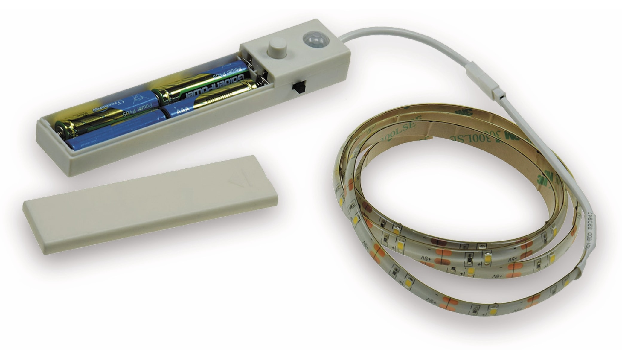 LED Strip mit Bewegungsmelder, 4000K, Batteriebetrieb, 100 cm LED Strip mit Bewegungsmelder, 4000K, Batteriebetrieb, 100 cm