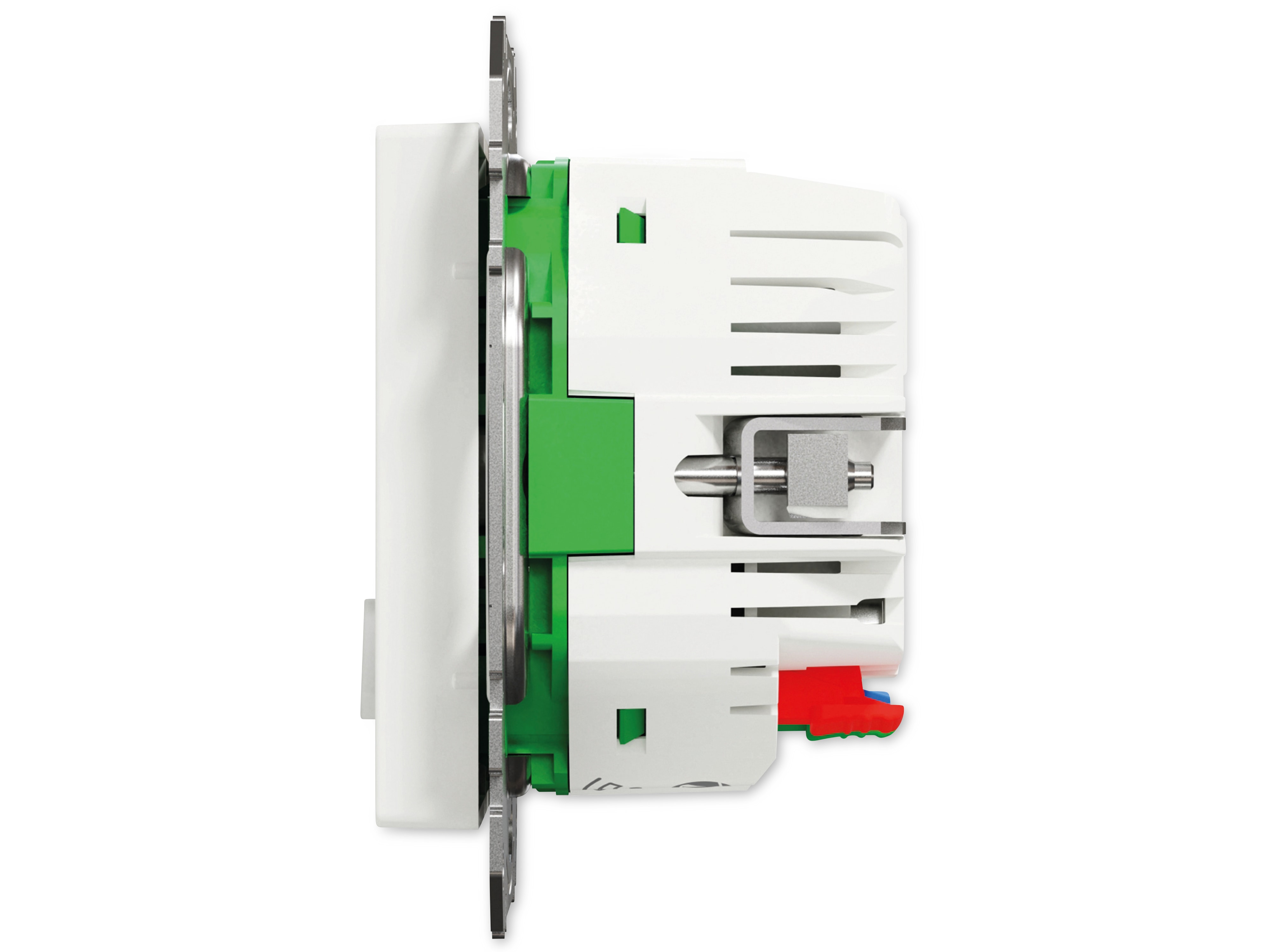 MERTEN Smart Home Wiser Schutzkontakt-Steckdose MEG2380-0319, 16 A