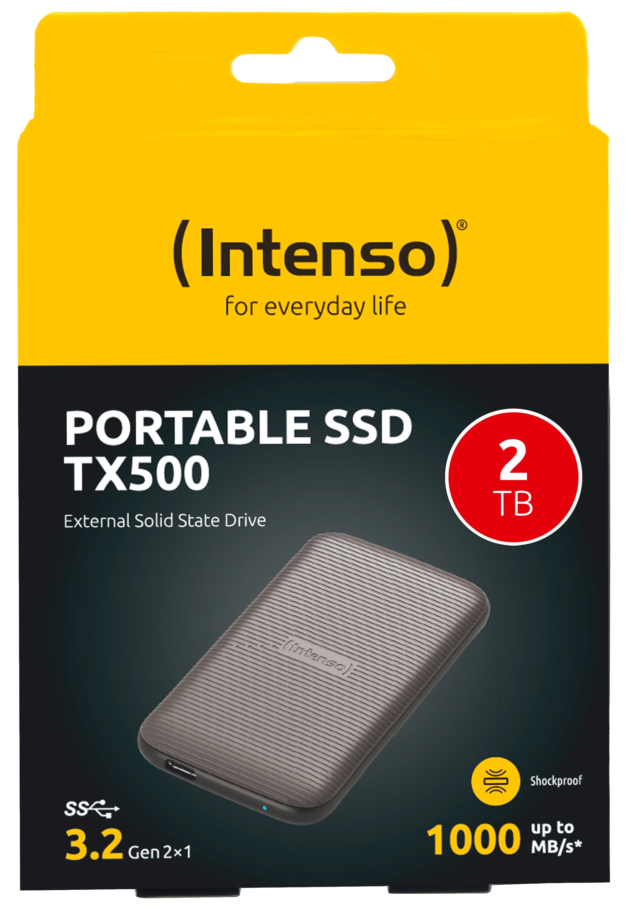 INTENSO USB 3.2-SSD TX500 2TB INTENSO USB 3.2-SSD TX500 2TB