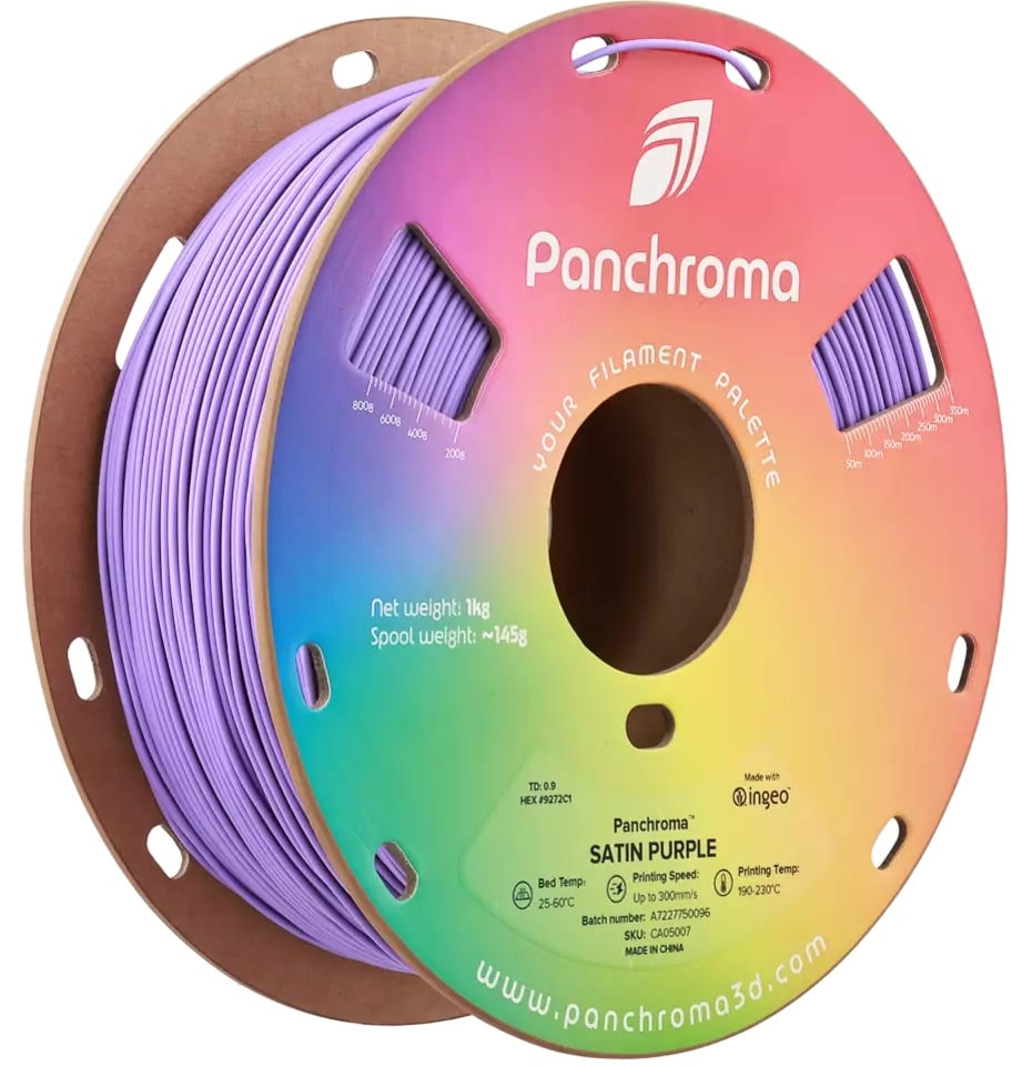 POLYMAKER 3D Filament PLA MATTE, 1 kg, lila, 1,75 mm POLYMAKER 3D Filament PLA MATTE, 1 kg, lila, 1,75 mm