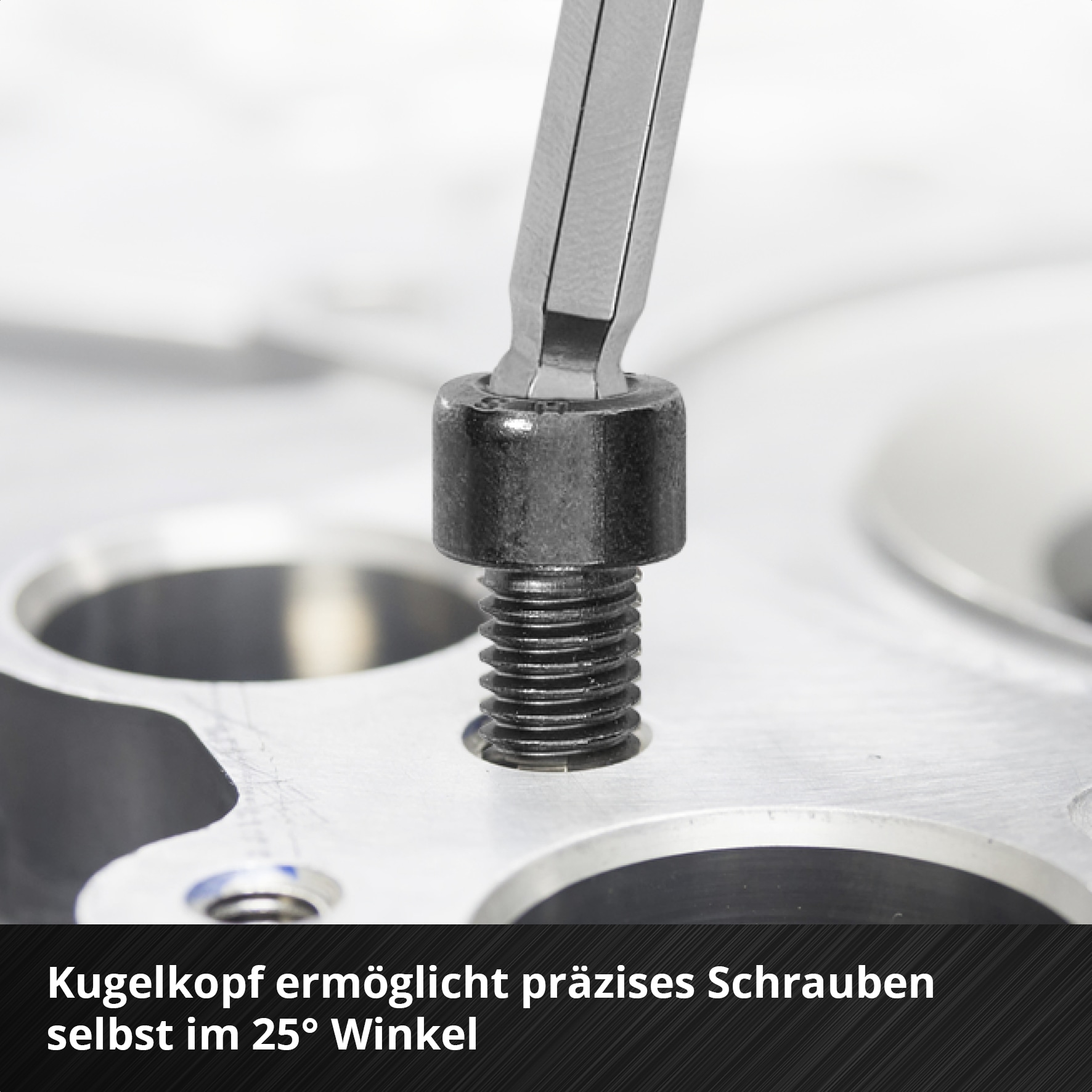 EINHELL E-Case-Einleger T-Griff-Schraubendreher, 370526, 9-teilig