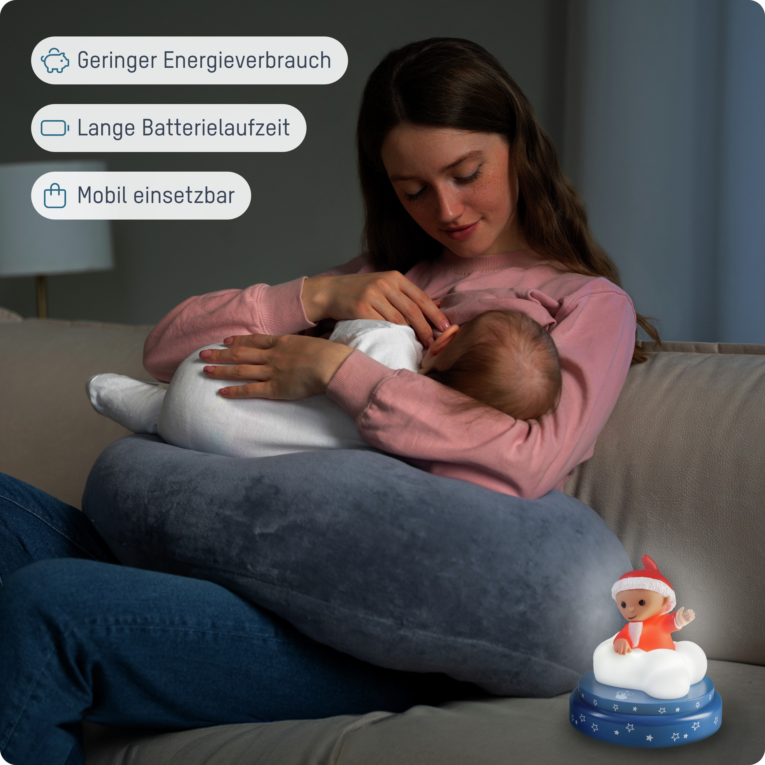ANSMANN LED-Nachtlicht Sandmann, Batteriebetrieb ANSMANN LED-Nachtlicht Sandmann, Batteriebetrieb