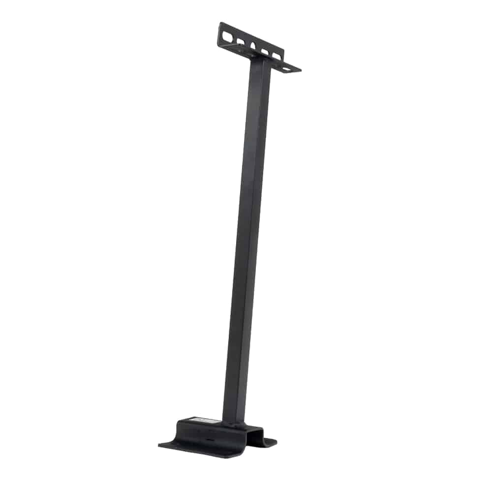 LUXULA Wandhalterung für Fluter, LX900400, 150x800 mm, schwarz