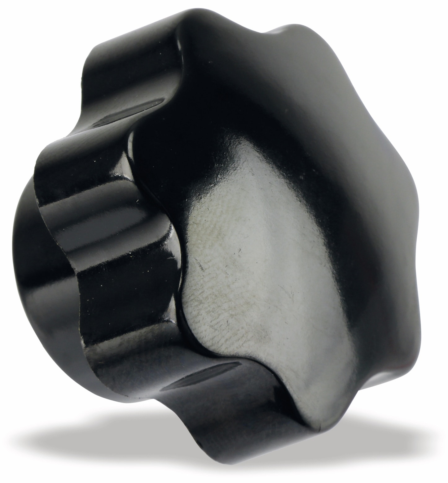 Sterngriffmutter, M10/19 mm, schwarz