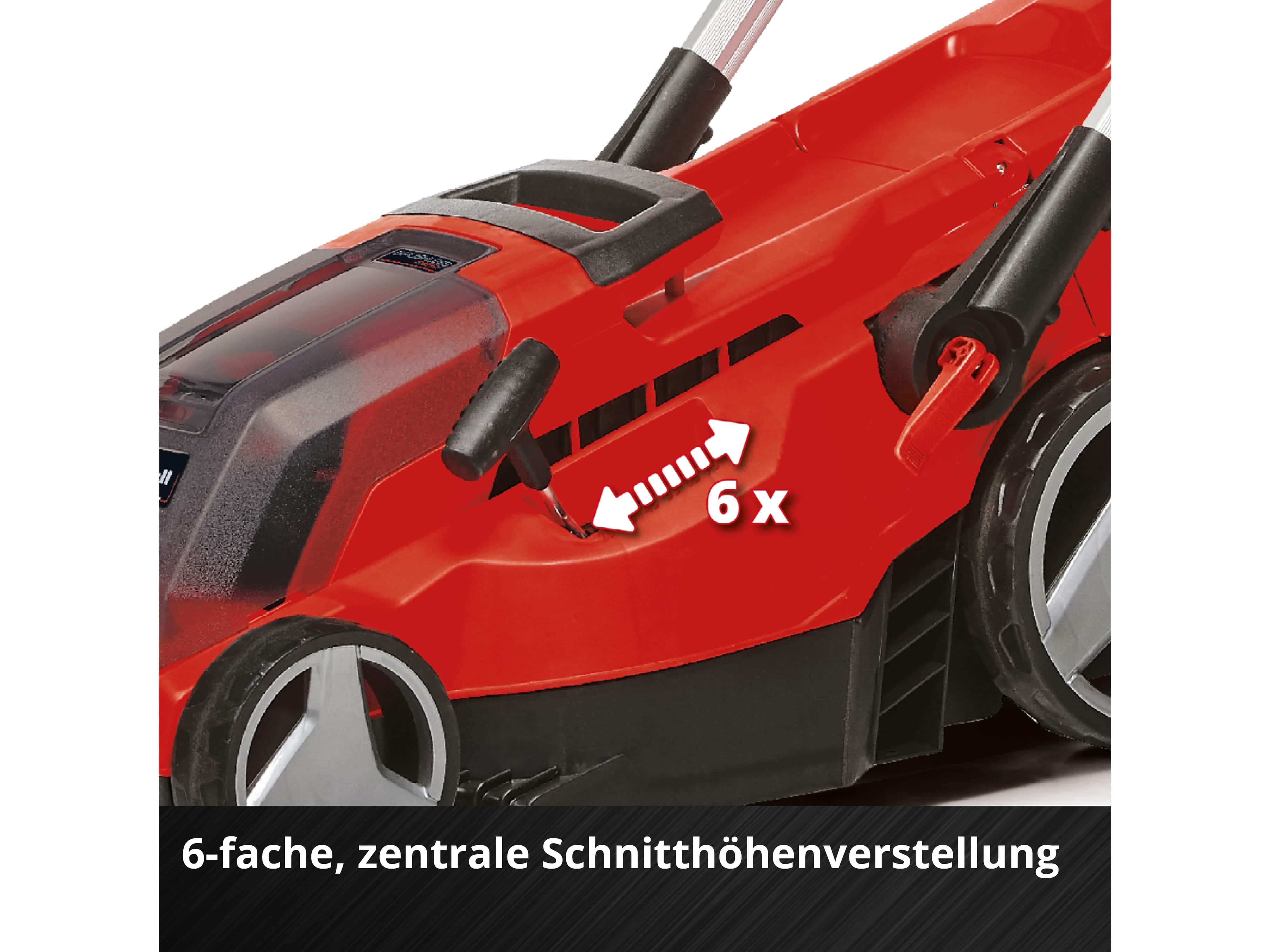 EINHELL PROFESSIONAL Akku-Rasenmäher GP-CM 36/450, 2x4 Ah Akkus + Twin-Ladegerät EINHELL PROFESSIONAL Akku-Rasenmäher GP-CM 36/450, 2x4 Ah Akkus + Twin-Ladegerät