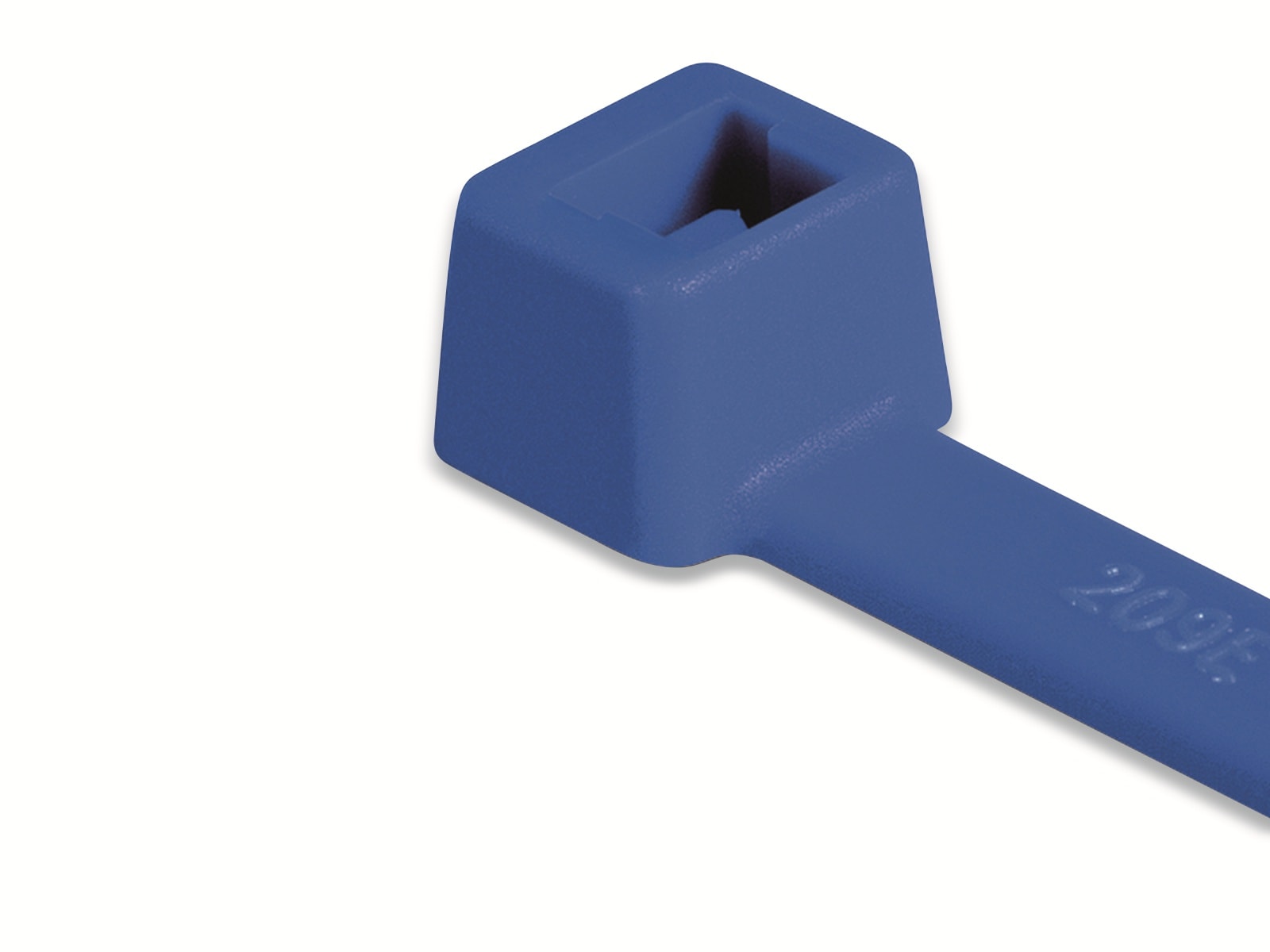 HELLERMANNTYTON Kabelbinder innenverzahnt, 116-08016, 210x4, blau, 100 Stück