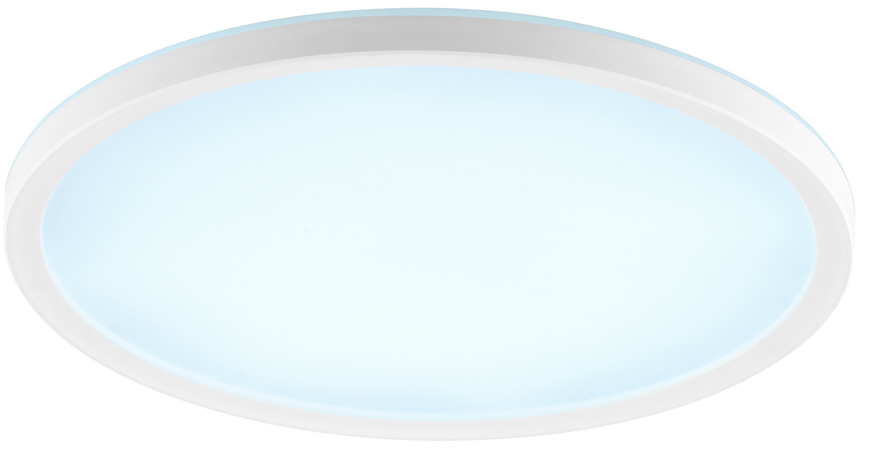 BRILLIANT LED-Panel Lumaro, 22 W, 3000 lm, 2700-6500 K, Ø 42 cm, weiß