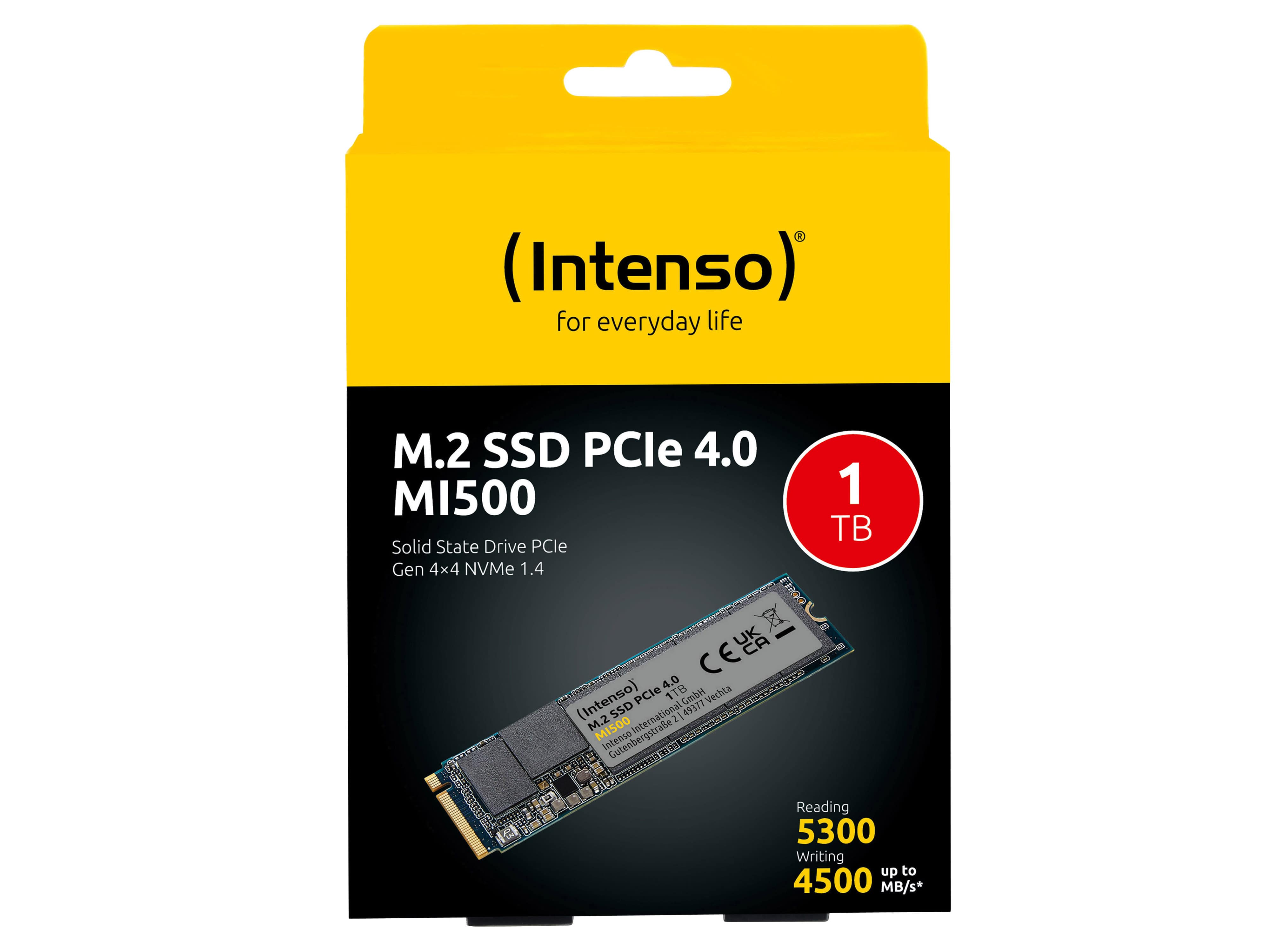 INTENSO M.2 SSD MI500 1TB INTENSO M.2 SSD MI500 1TB