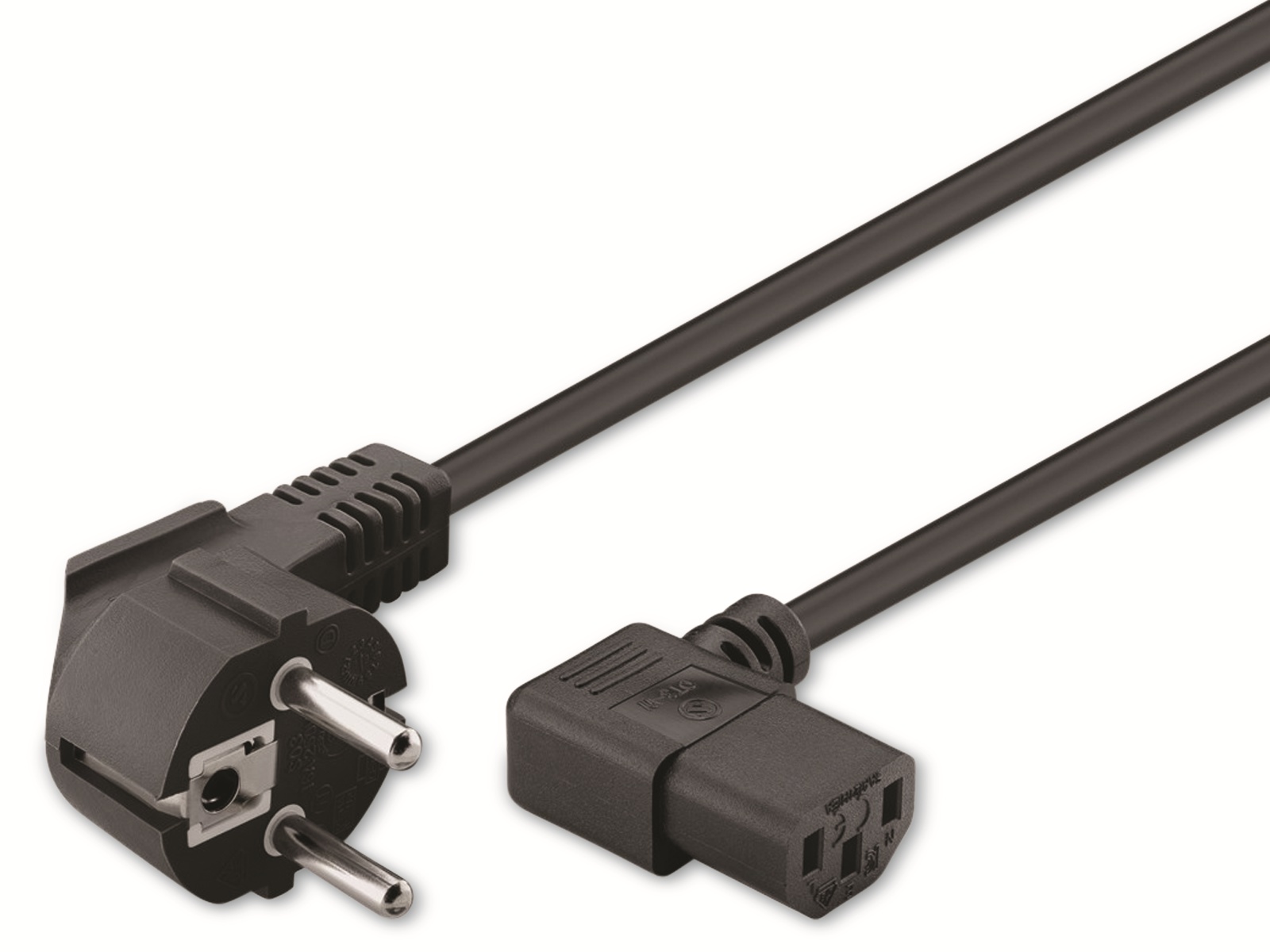 GOOBAY Kaltgerätekabel NK 102 S-150, 1,5 m, schwarz GOOBAY Kaltgerätekabel NK 102 S-150, 1,5 m, schwarz