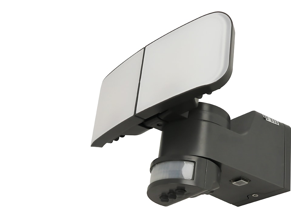 LED-Wandleuchte 872-B-G, 6W, 6500 K, 500 lm, kaltweiß, IP44, grau LED-Wandleuchte 872-B-G, 6W, 6500 K, 500 lm, kaltweiß, IP44, grau