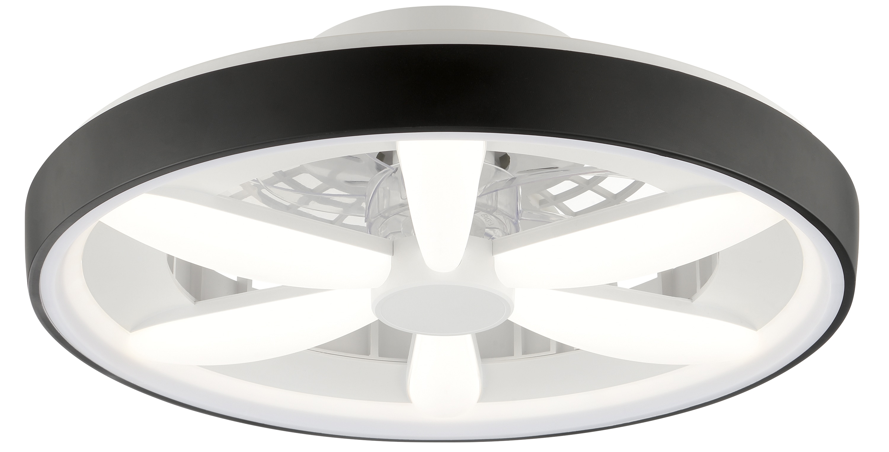 BRILLIANT LED-Deckenleuchte Gaiano, mit Ventilator, 48 W, Ø 48 cm BRILLIANT LED-Deckenleuchte Gaiano, mit Ventilator, 48 W, Ø 48 cm