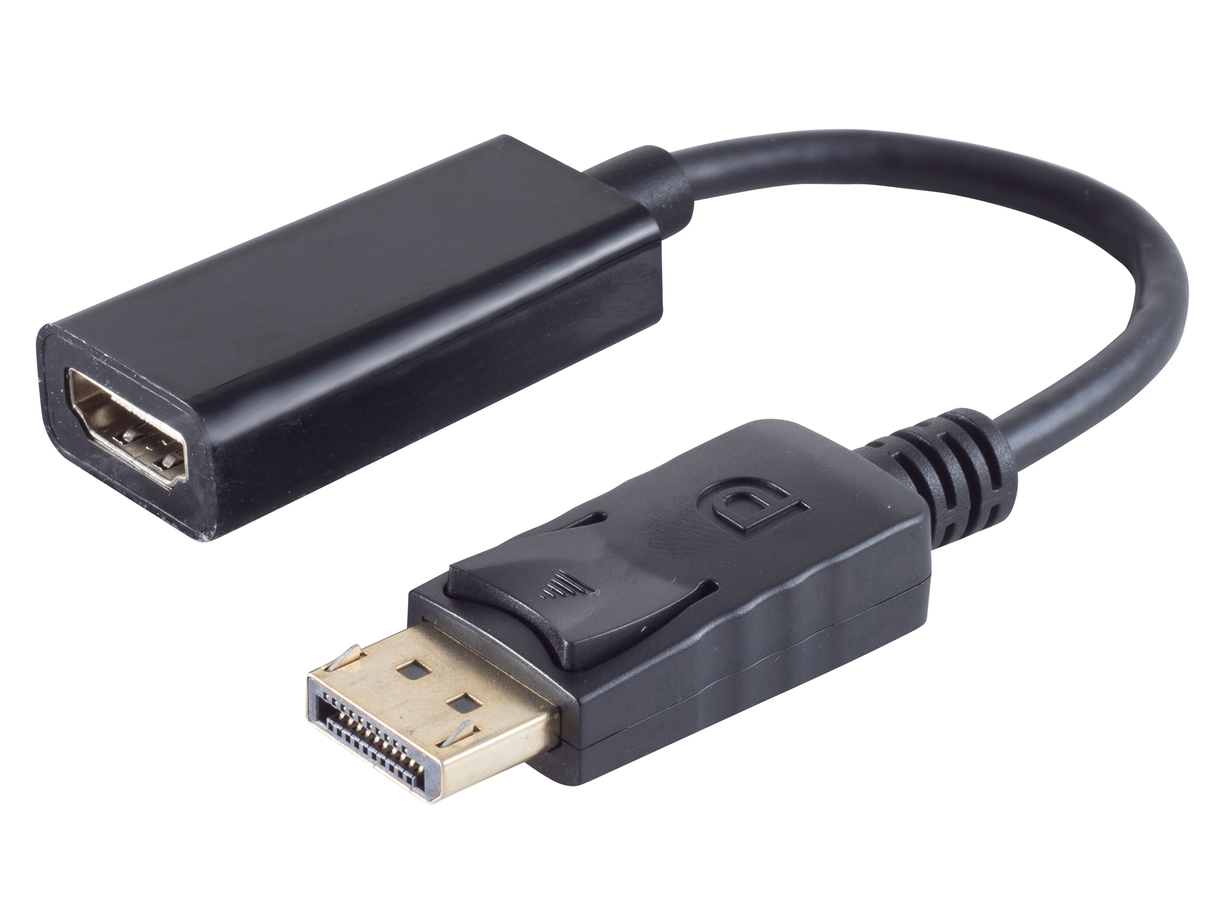 S-IMPULS DisplayPort 1.1 Adapter HDMI-A Buchse schwarz