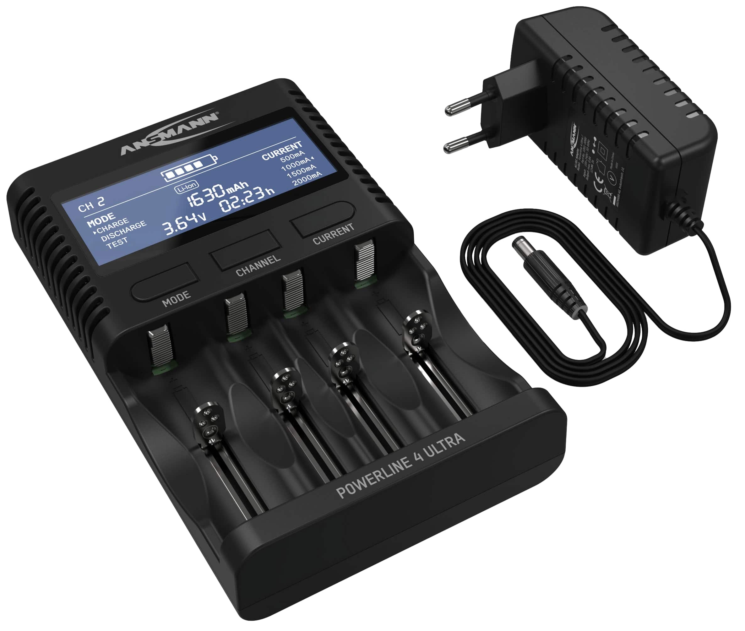 ANSMANN Ladegerät Powerline 4 Ultra