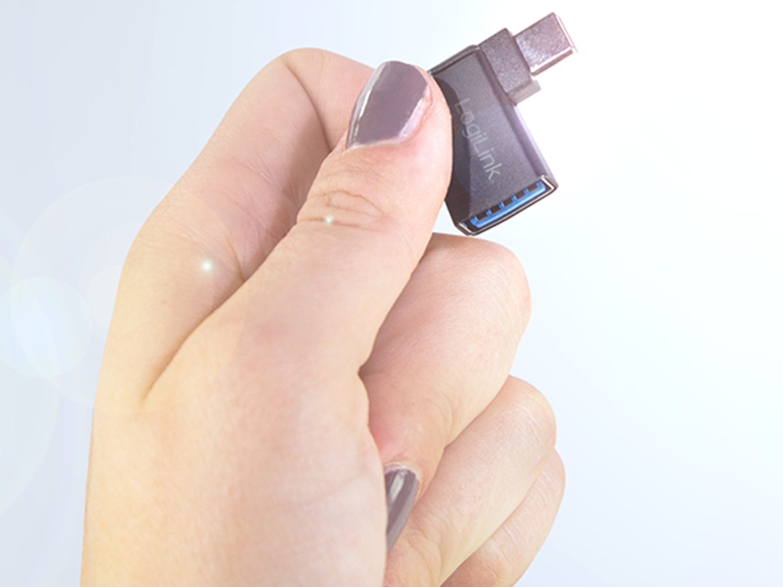 LOGILINK USB-Adapter AU0055, schwarz, USB-C auf USB-A, 90° gewinkelt LOGILINK USB-Adapter AU0055, schwarz, USB-C auf USB-A, 90° gewinkelt