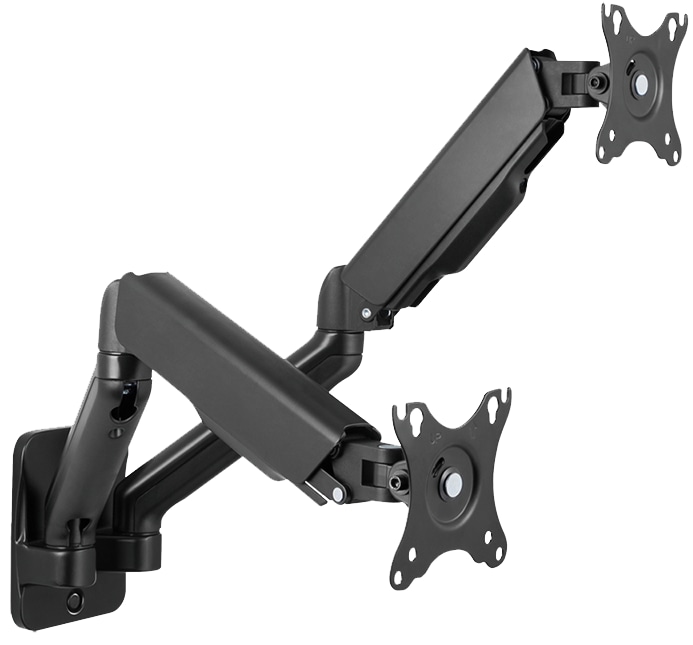 LOGILINK Monitorwandhalterung BP0146 2fach, 17-32, Gasdruckfeder LOGILINK Monitorwandhalterung BP0146 2fach, 17-32, Gasdruckfeder