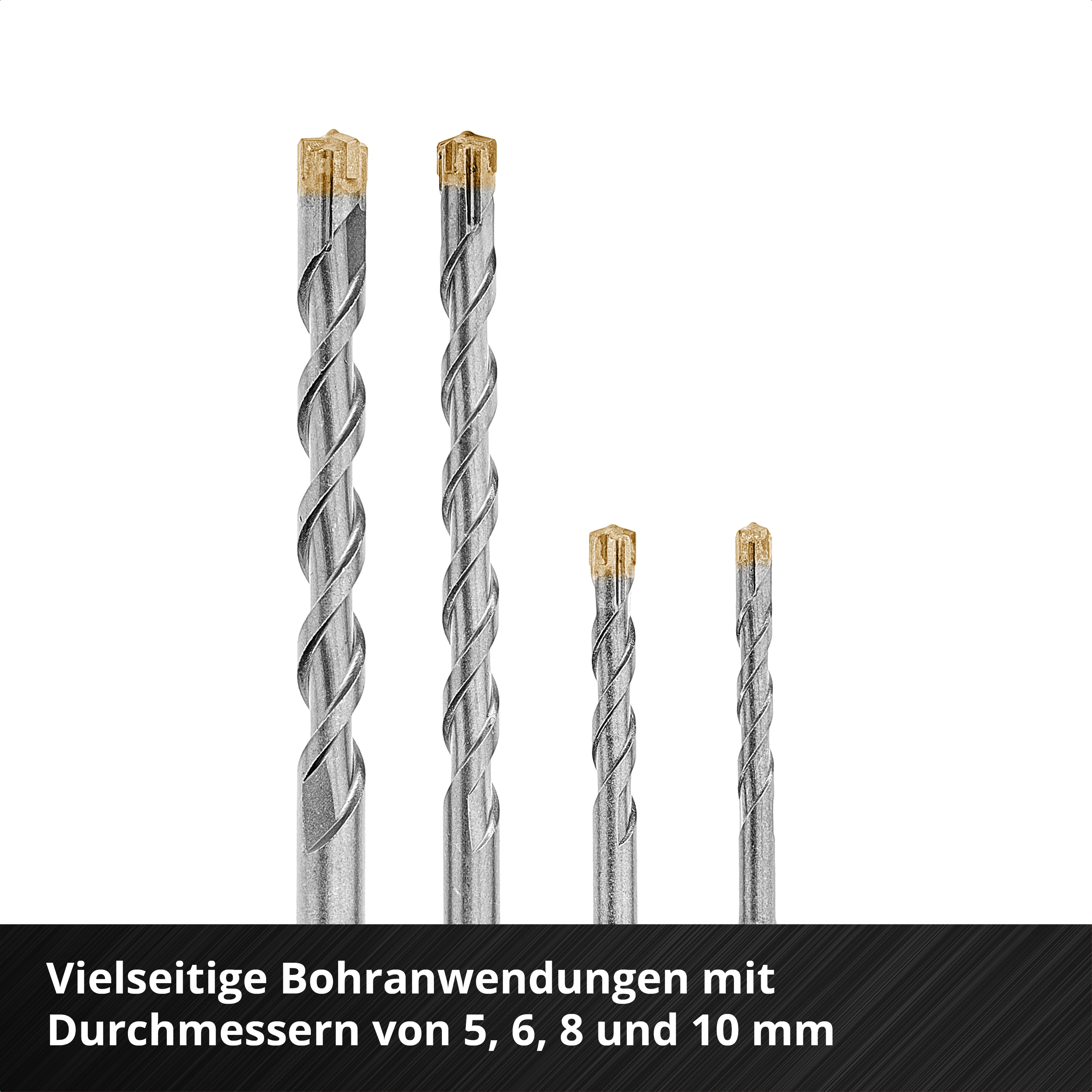KWB SDS-Plus Hammerbohrer-Set, 268492, 110 mm + 160 mm, 4-teilig KWB SDS-Plus Hammerbohrer-Set, 268492, 110 mm + 160 mm, 4-teilig