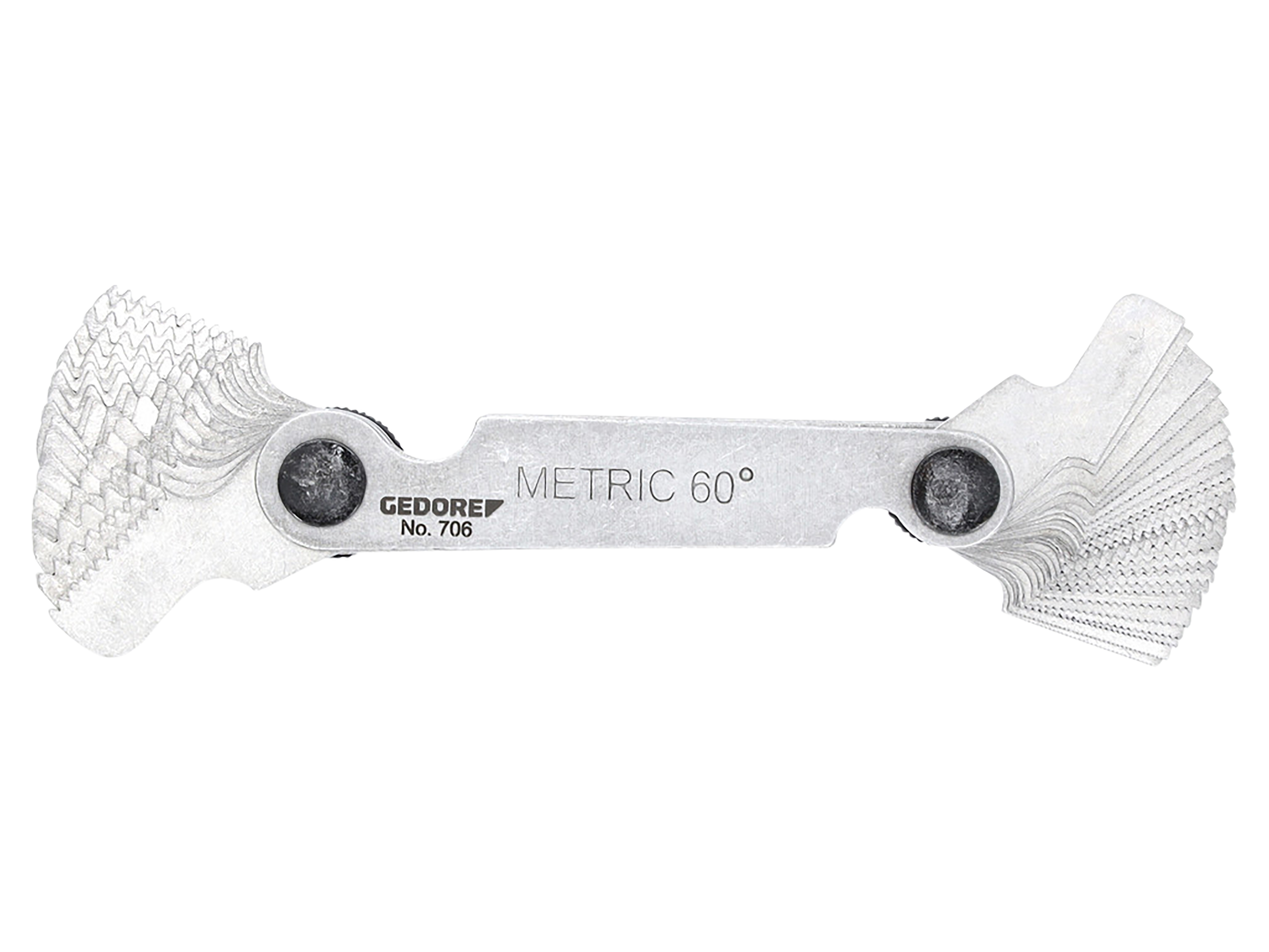 GEDORE BLAU Gewindelehre, 706, 52 Blätter