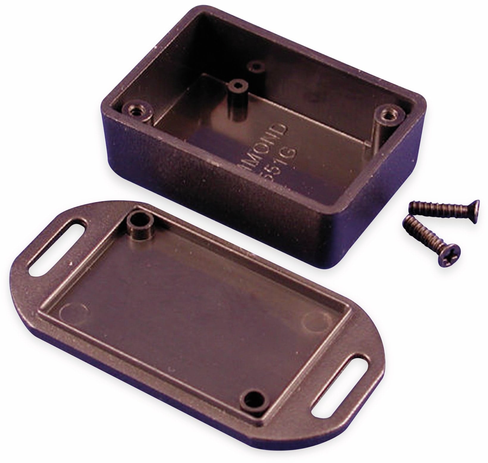 HAMMOND Miniaturgehäuse, 1551GFLBK, 50 x 35 x 20 HAMMOND Miniaturgehäuse, 1551GFLBK, 50 x 35 x 20