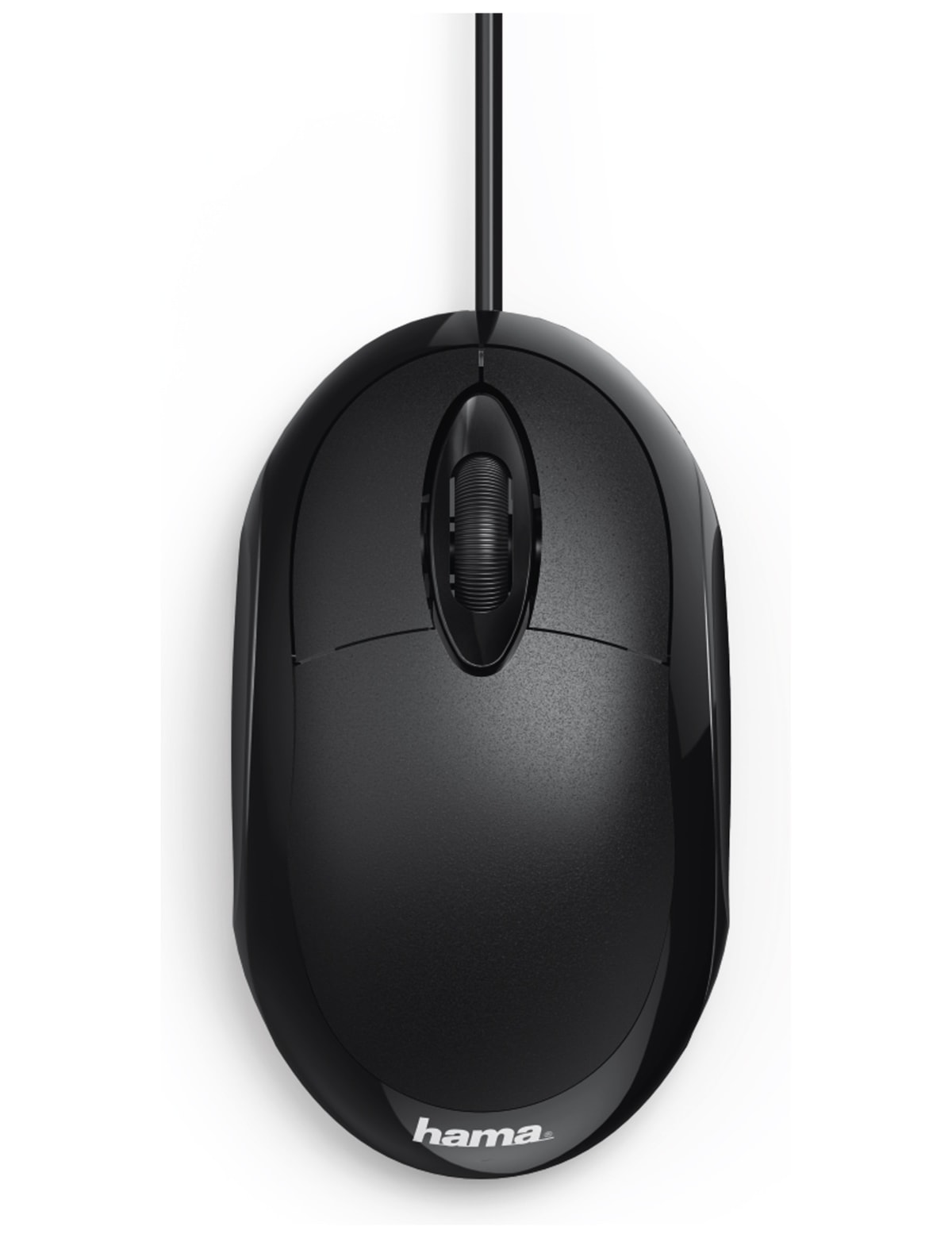 HAMA USB-Maus MC-100, 3 Tasten, schwarz
