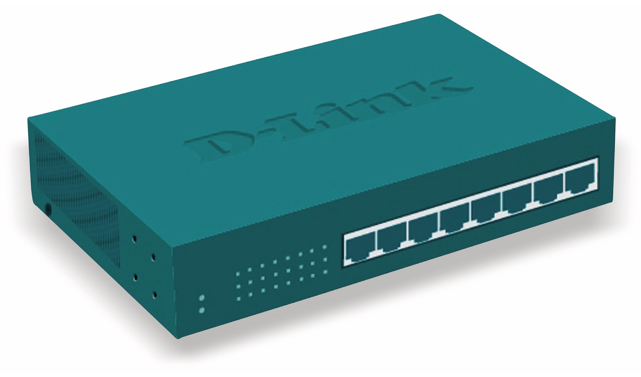 D-Link Gigabit Netzwerk-Switch DGS 1210 08P, 8x LAN + 2x SFP