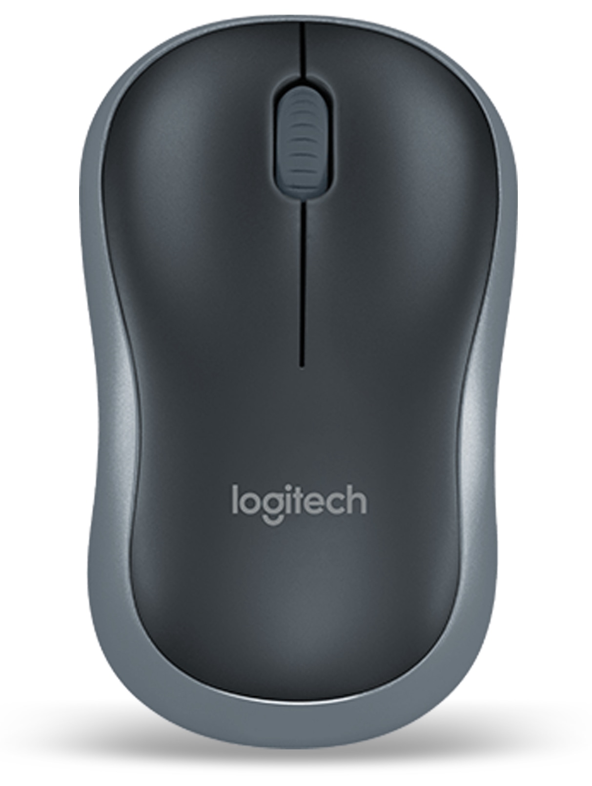 LOGITECH Funkmaus M185, optisch, 1000 dpi, grau