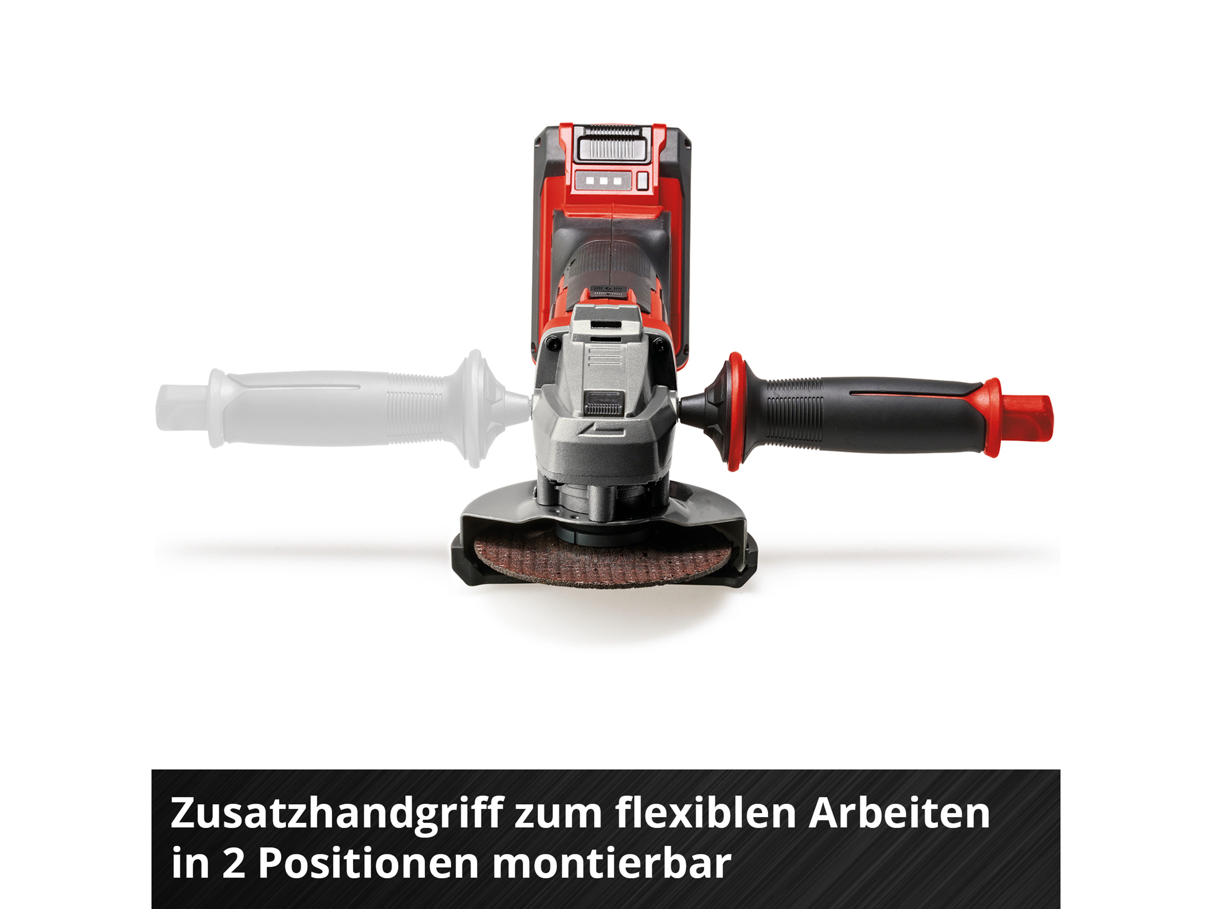 EINHELL Akku-Winkelschleifer TE-AG, 18/125-2 Li, 4431168, Solo