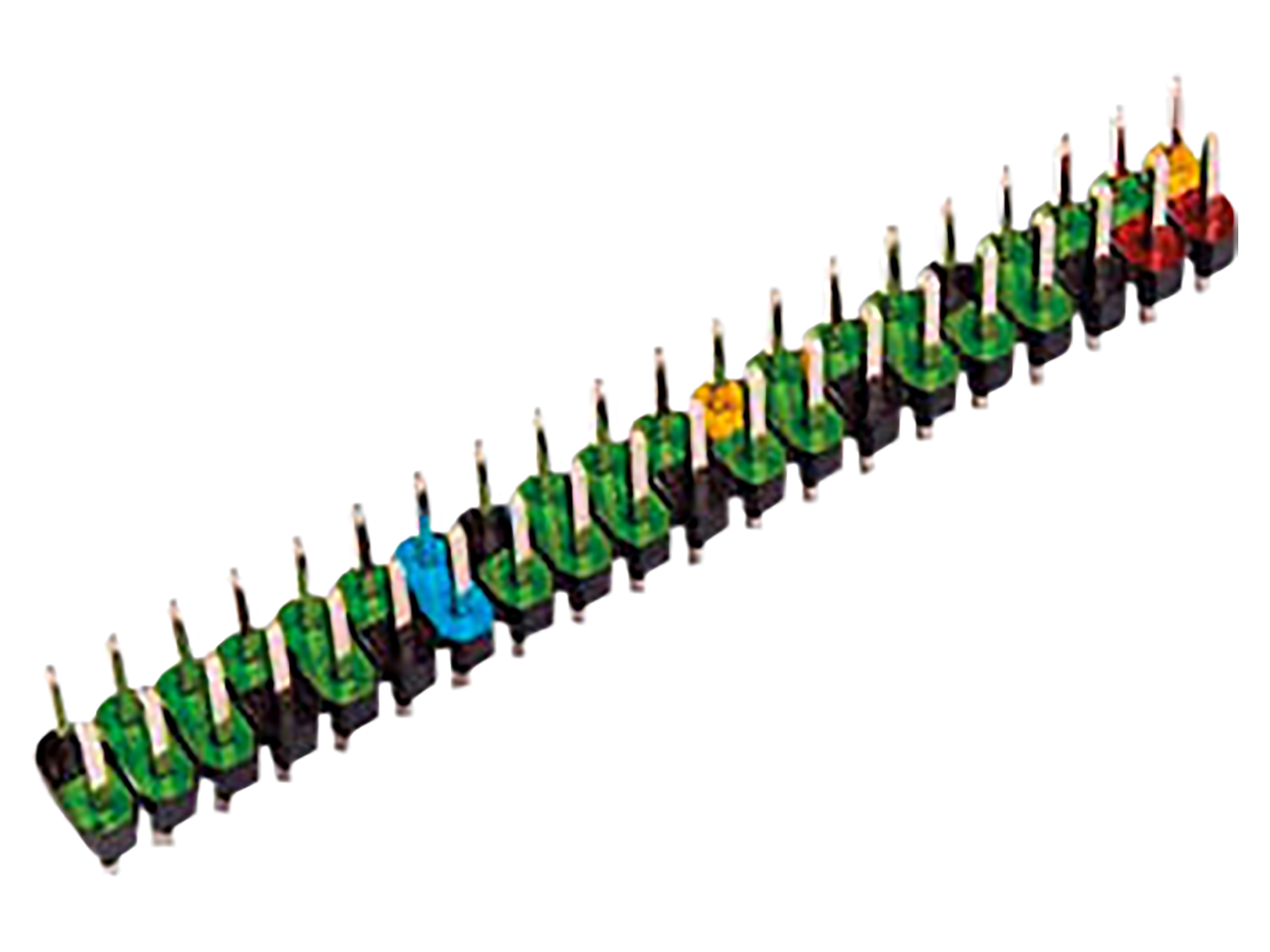 KUBII GPIO-Adapter 2x20 mit Farbcode (ideal für Raspberry Pi Zero / Zero 2 W)