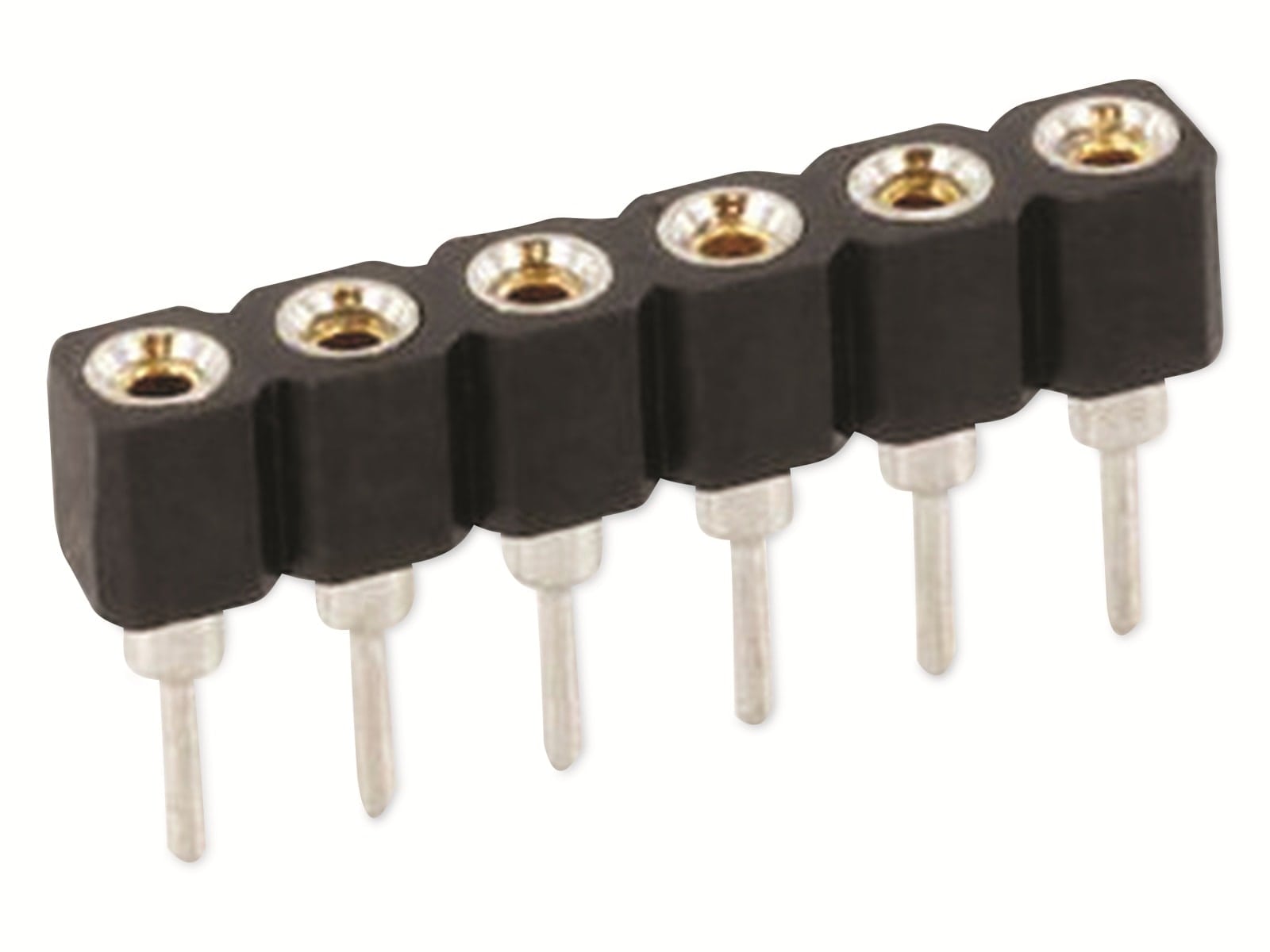 ECON CONNECT Kontaktbuchse, 1 x 8-polig, verzinnt, RM 2,54 mm ECON CONNECT Kontaktbuchse, 1 x 8-polig, verzinnt, RM 2,54 mm