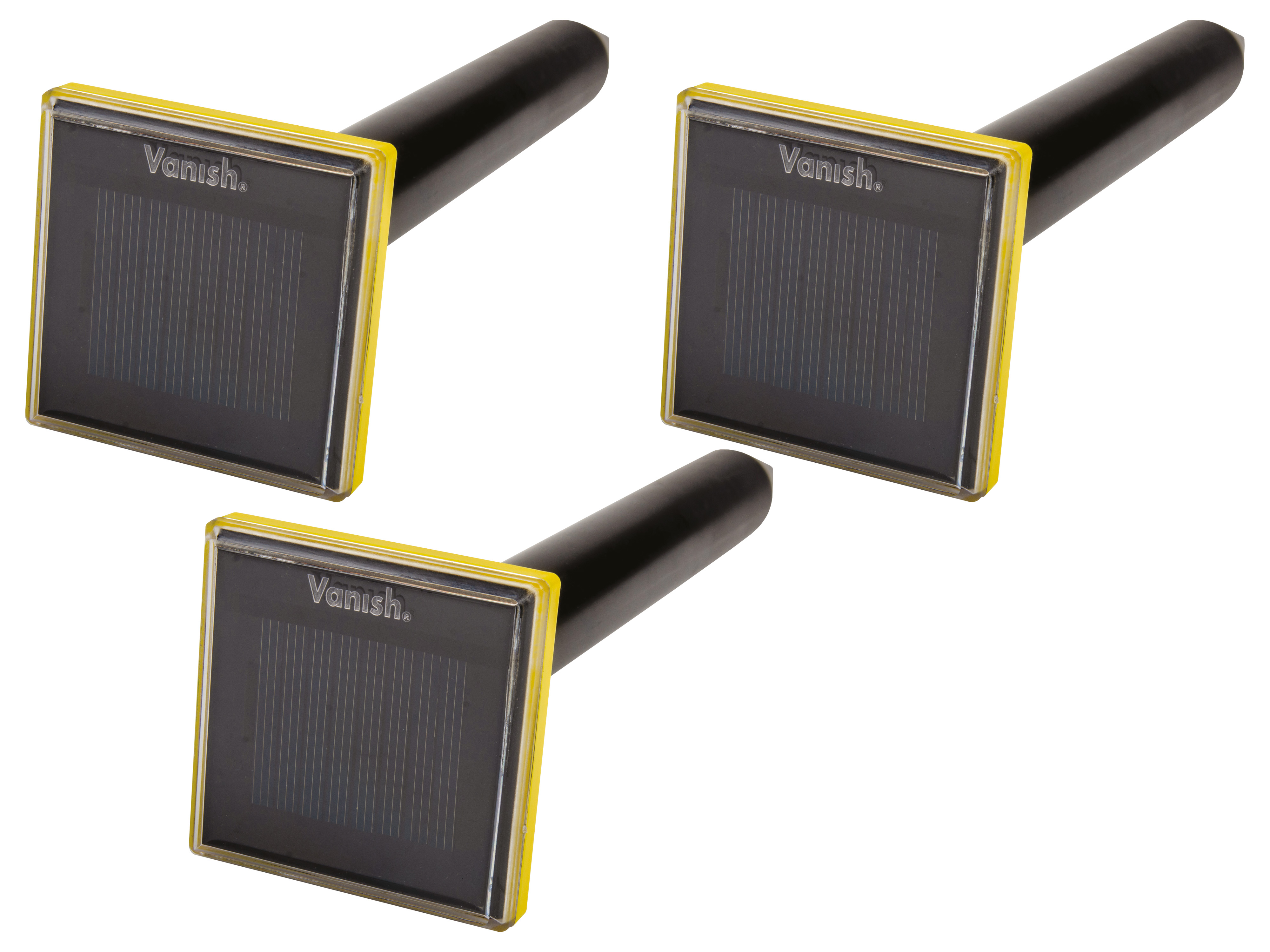 VANISH Solar-Maulwurfvertreiber MVT-2, 3 Stück