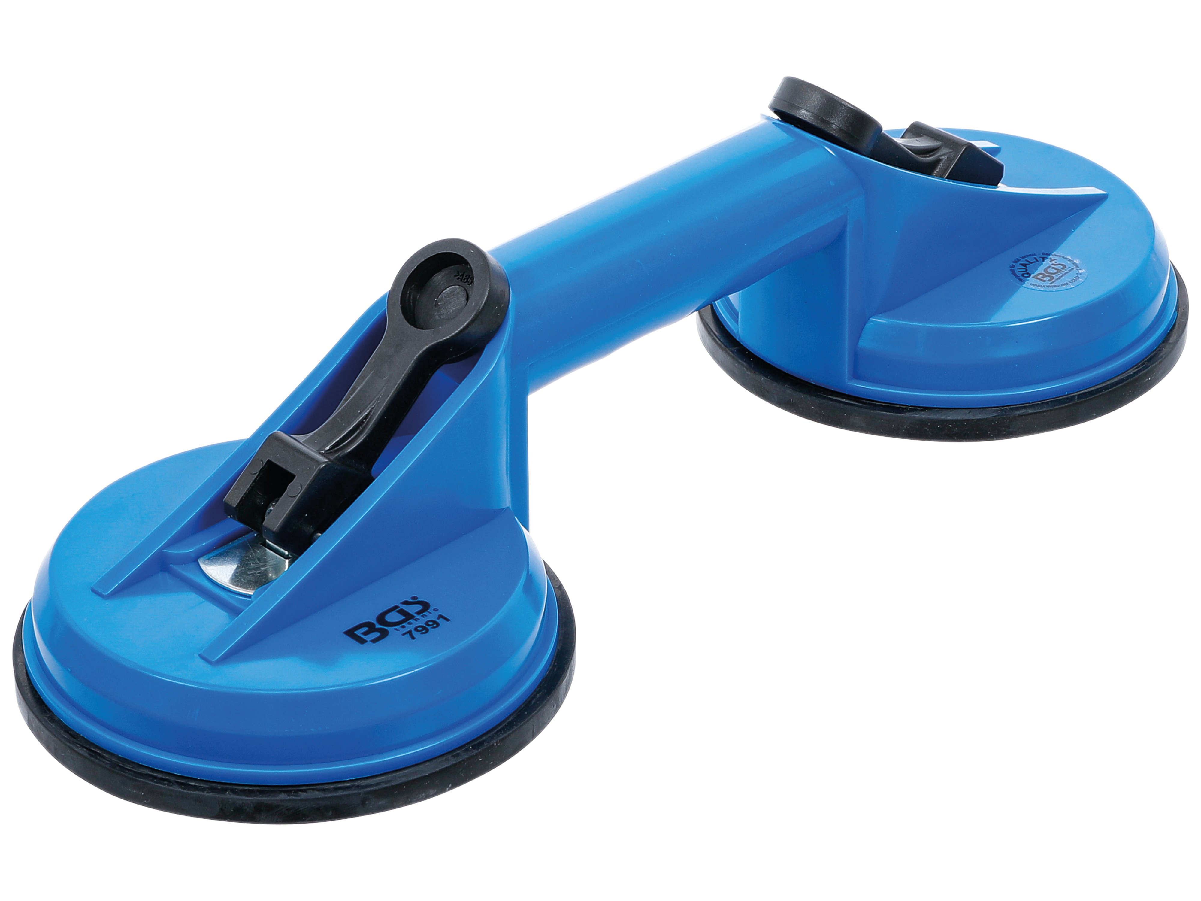 BGS TECHNIC Doppel-Saugheber, 7991, 2x Ø 120 mm, bis 60 kg BGS Doppel-Saugheber, 7991, 2x Ø 120 mm, bis 60 kg