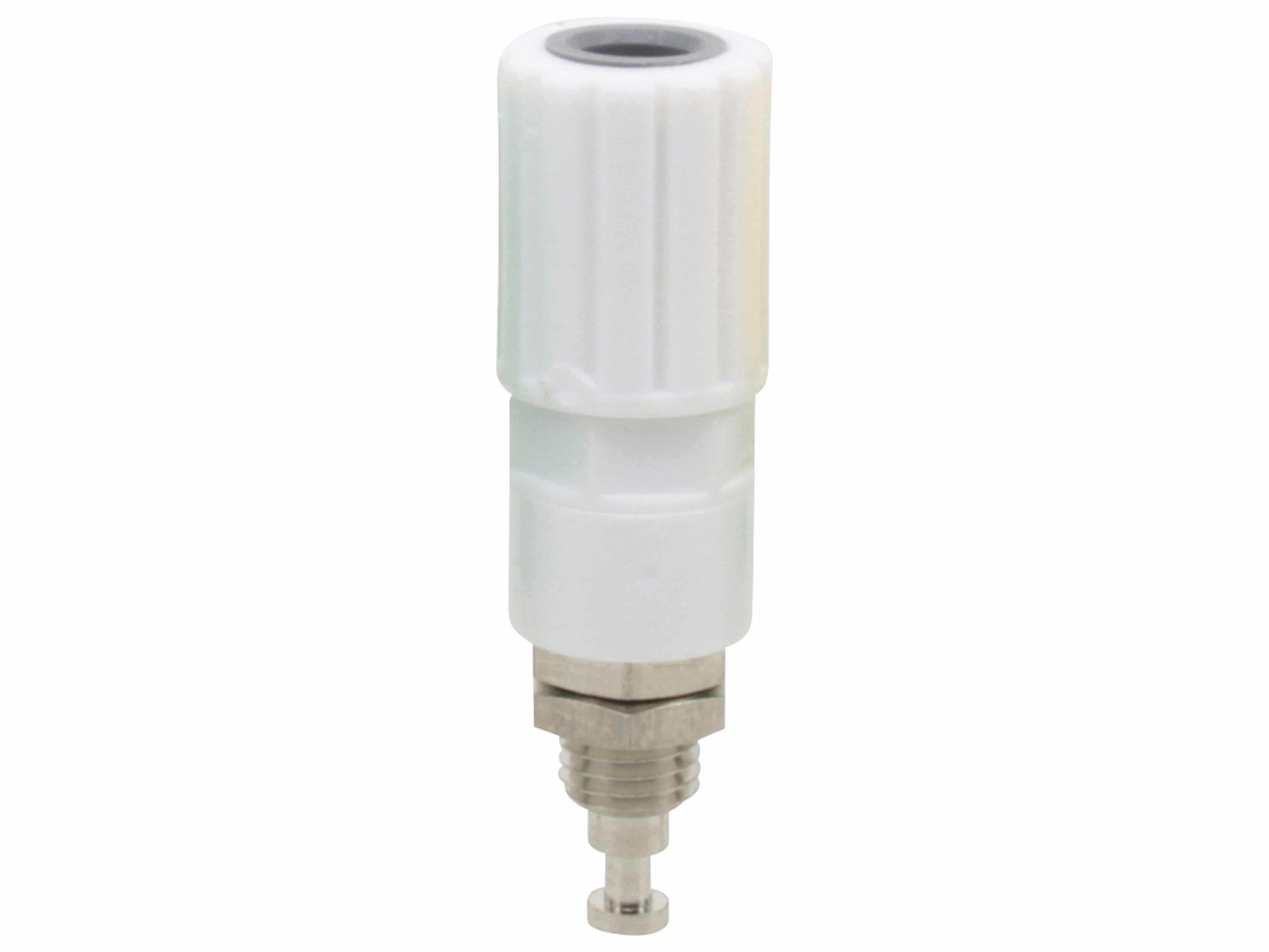 DONAU ELEKTRONIK Polklemme, 4 mm, weiß, 3255