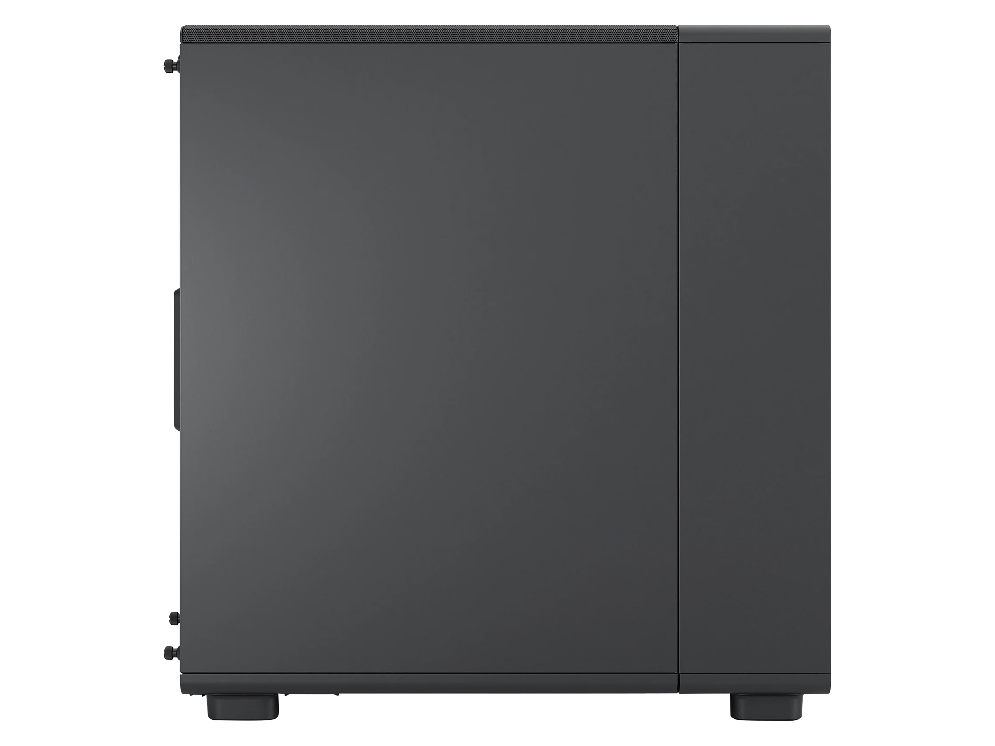 FRACTAL Midi Tower Design Epoch Black Solid