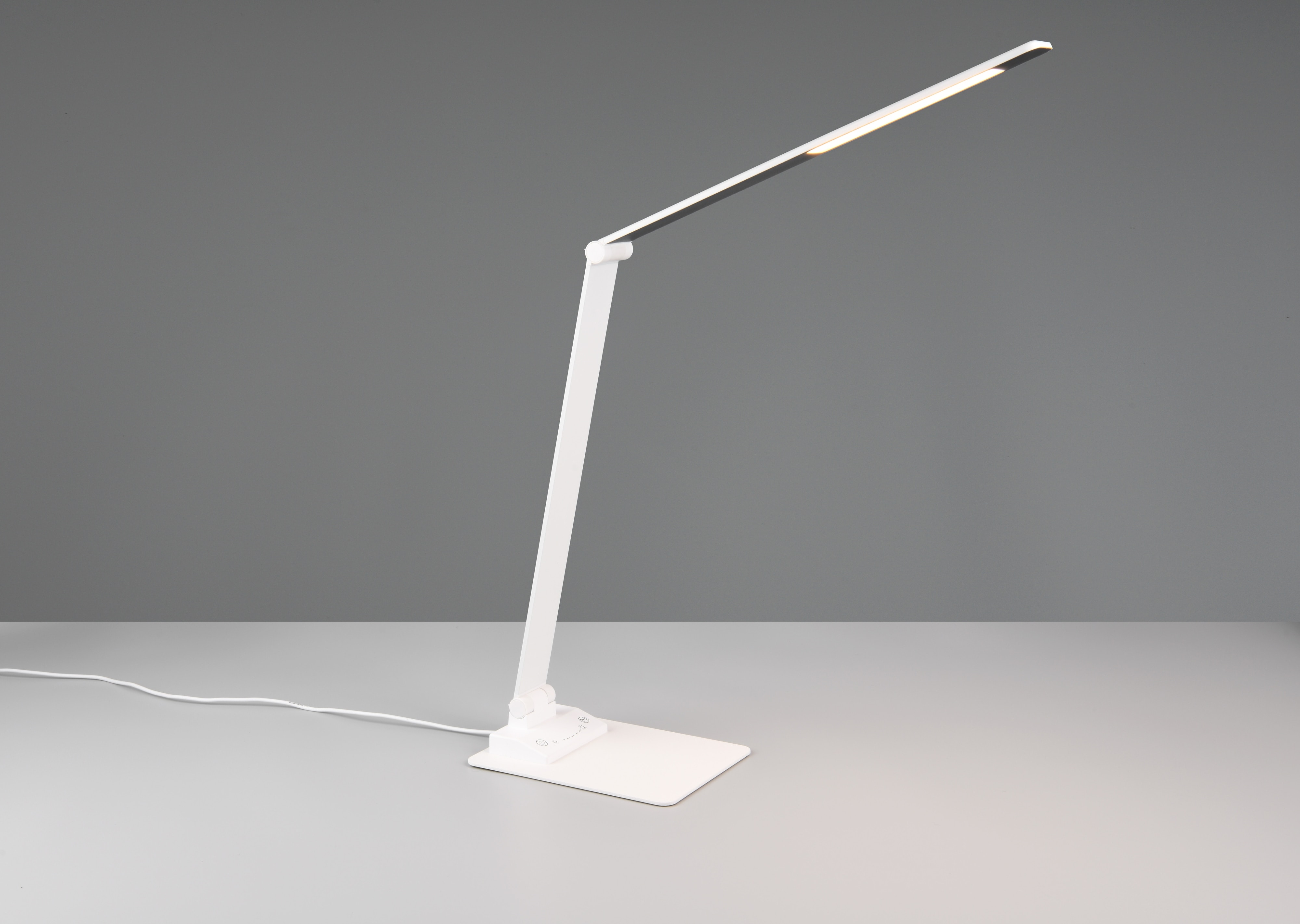 TRIO LED-Tischleuchte Travis 545310131 weiß, 6,5 W, 650 lm, CCT