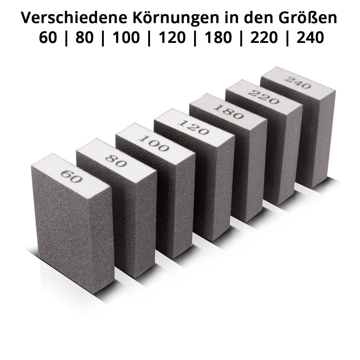 STAHLWERK Schleifschwamm-Set, 4844, 7-teilig STAHLWERK Schleifschwamm-Set, 4844, 7-teilig